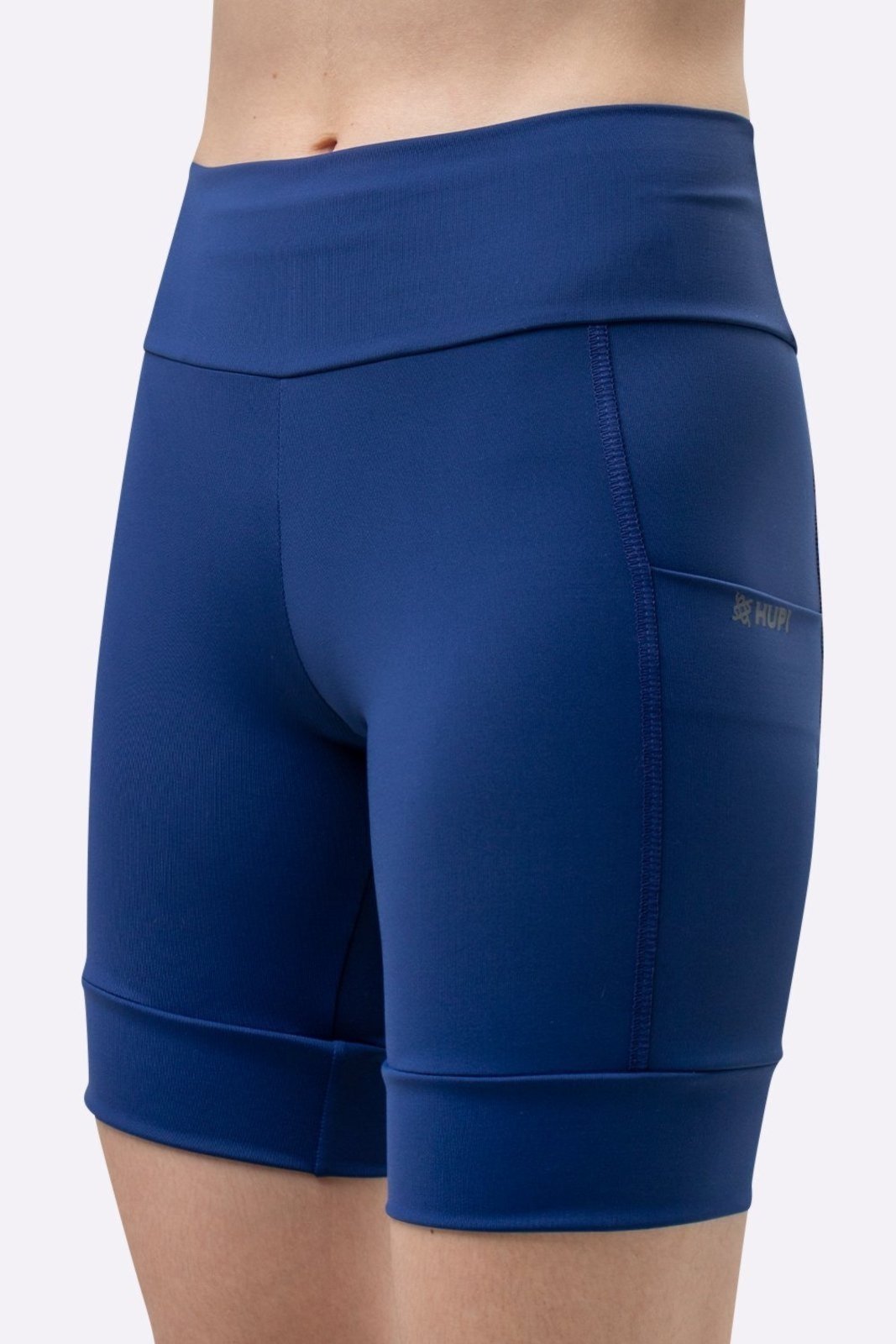 Bermuda Compressão Feminina HUPI Longa Major Azul Marinho Azul Marinho