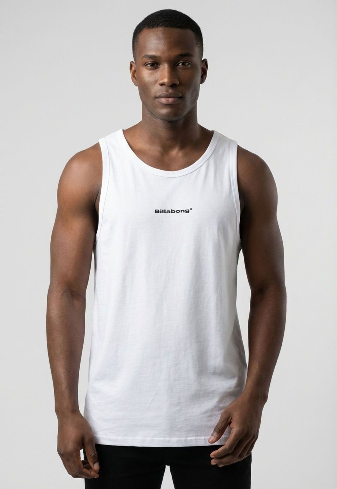 Regata Masculina Billabong Smity Branca