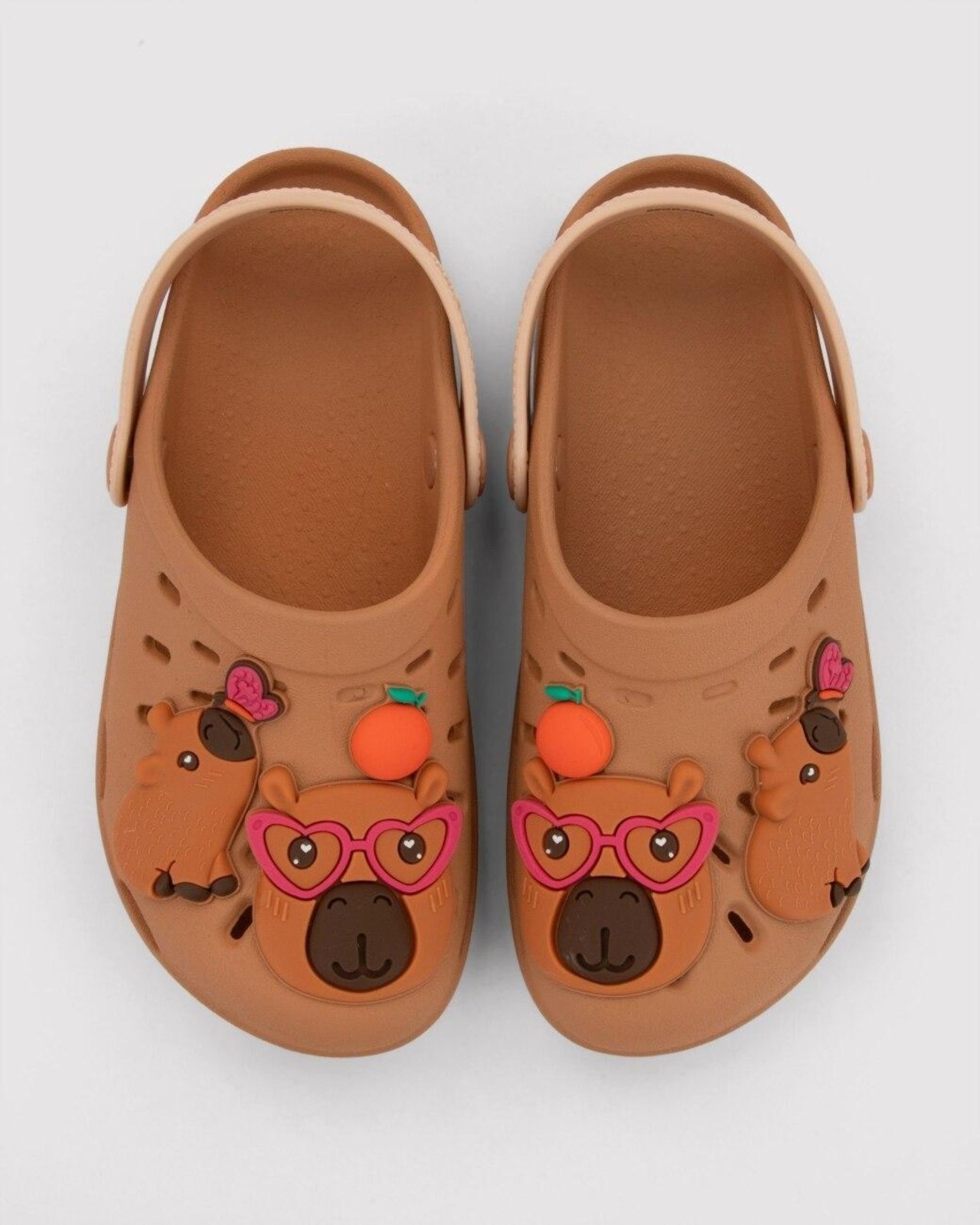 Vista 2 Infantil - Sandália Babuche Grendene Capivara Hype GRENDENE KIDS marrom
