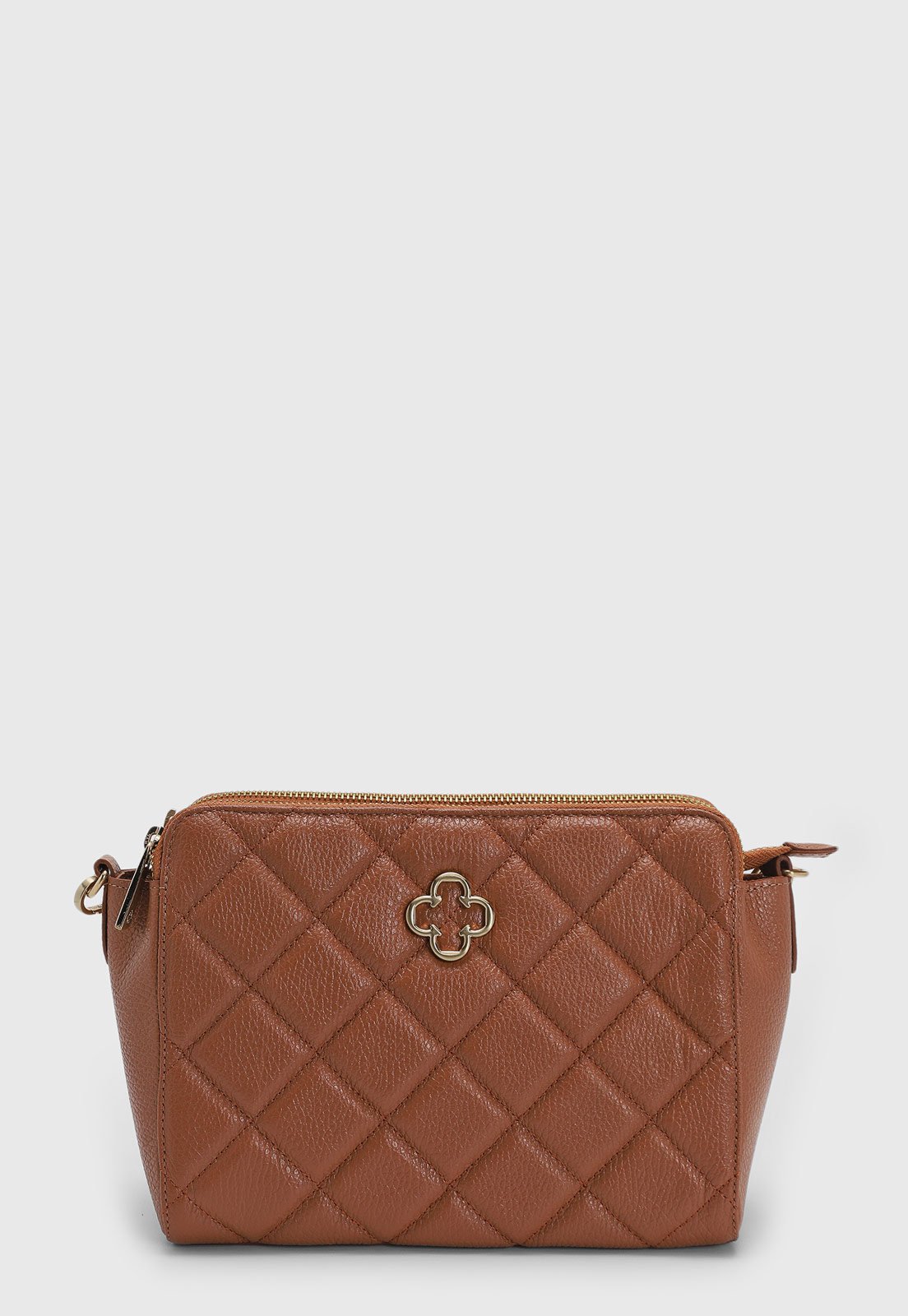 Bolsa Feminina Capodarte Matelassê Caramelo