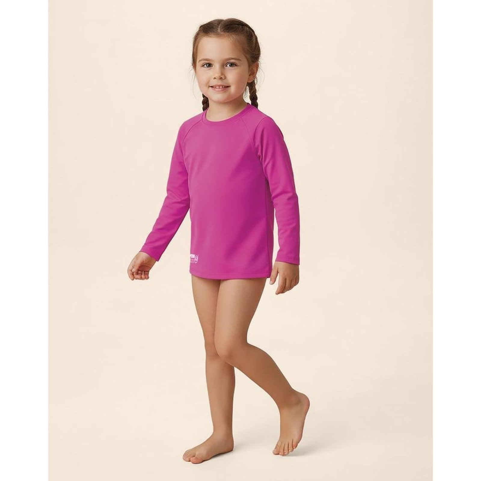 Infantil - Camiseta Praia Menina Me Encontre Especial Com QR Code Malwee