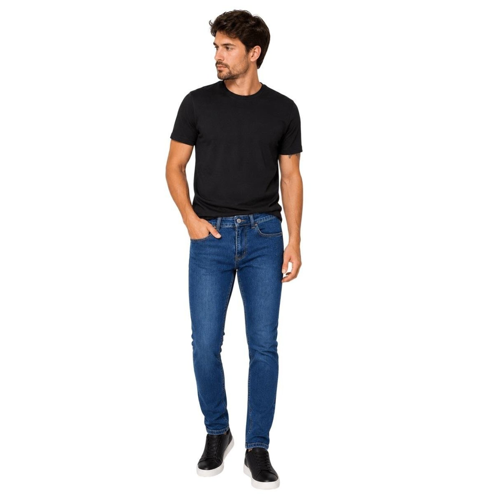 Calça Slim Masculina Max Denim 12202 jeans