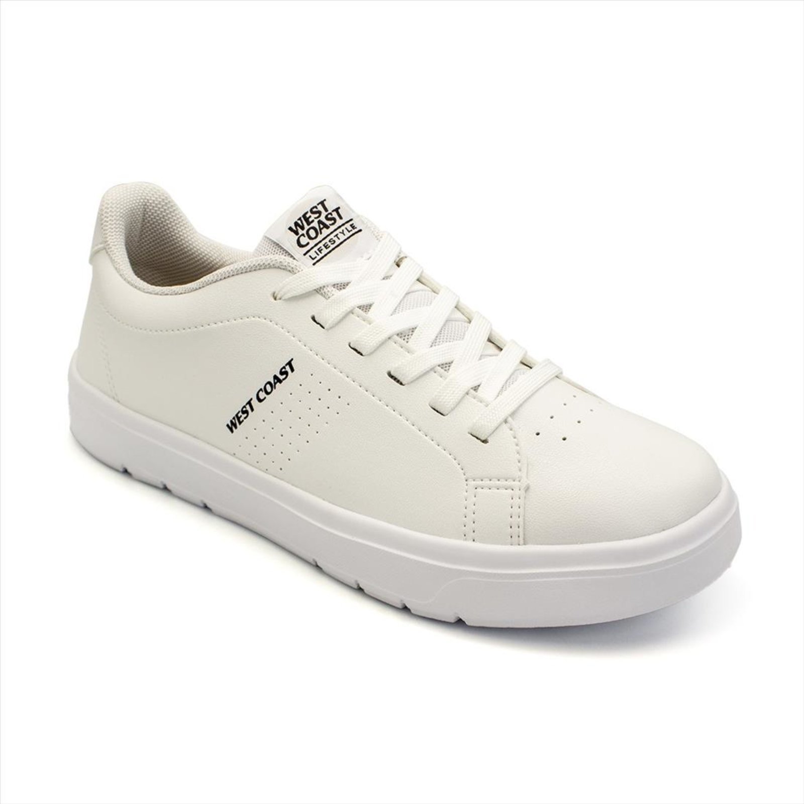 Vista 3 Tênis West Coast Masculino WC 75 Portland Casual branco West Coast branco