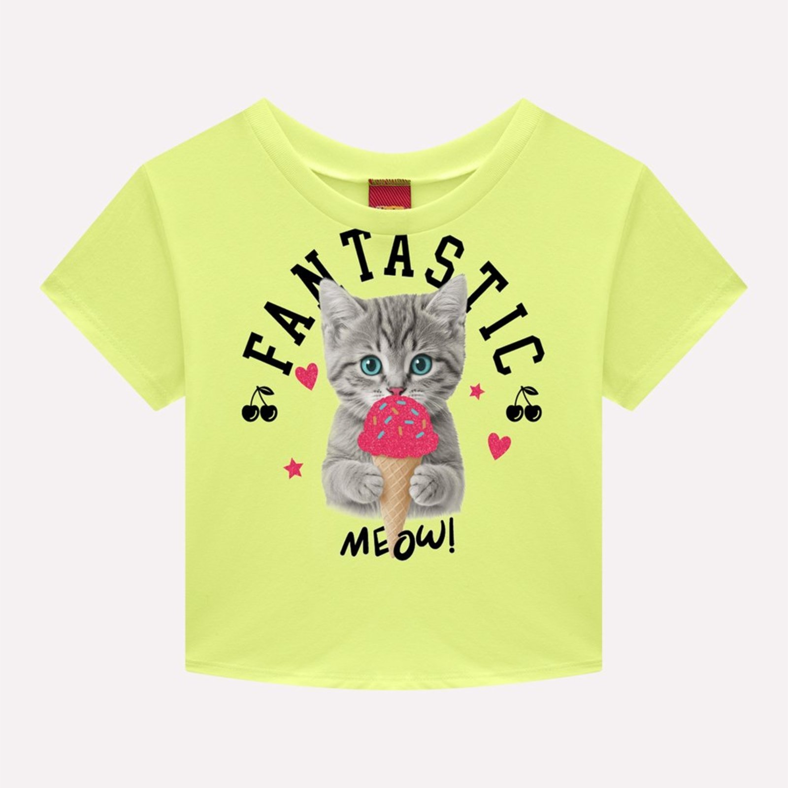 Infantil - Blusa Menina Gatinho Kyly