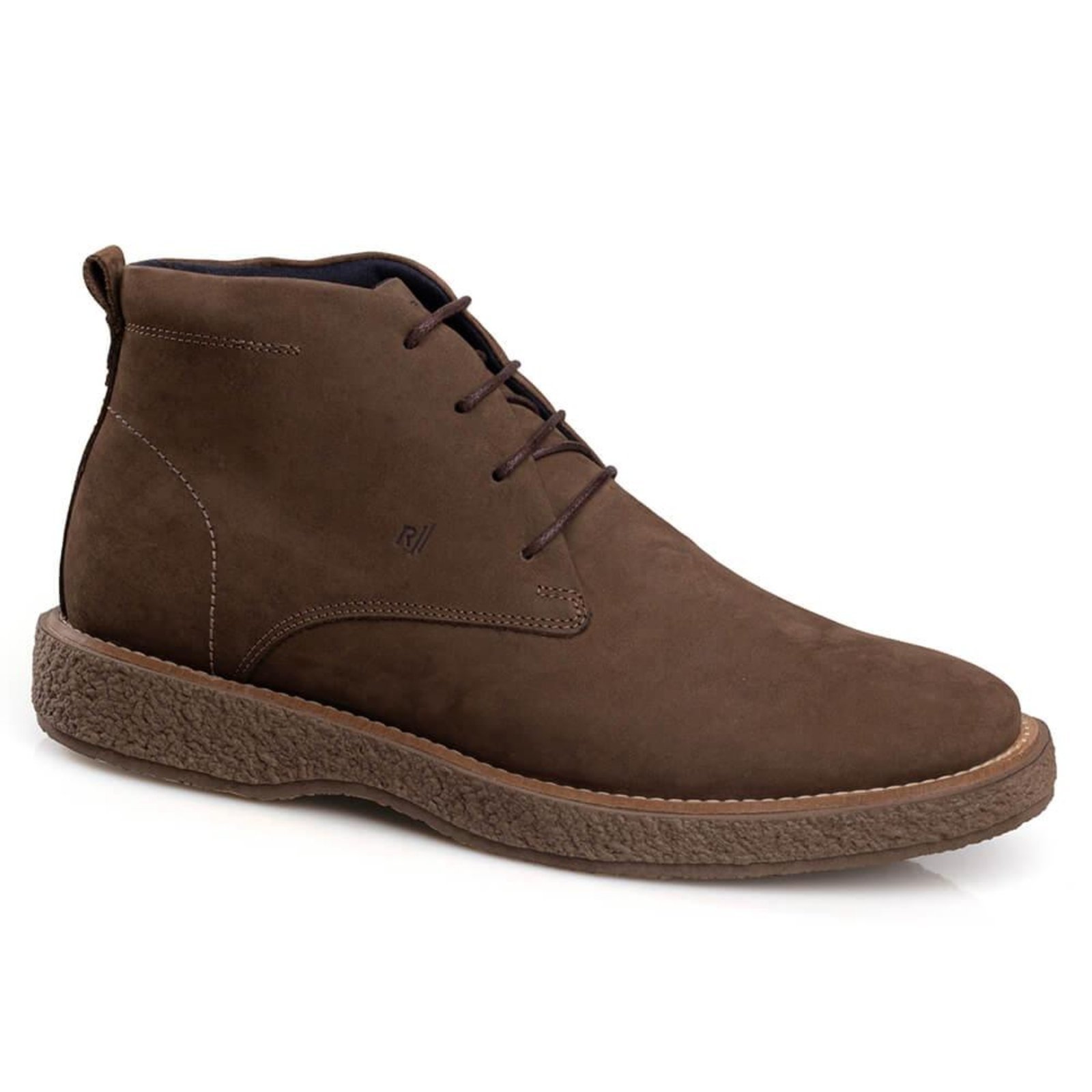 Bota Elegante Casual Moderna Masculino Chelsea Rafarillo Marrom