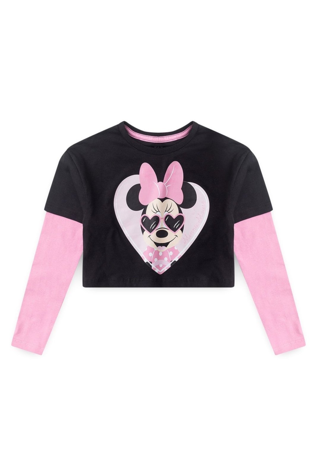 Infantil – Blusa Disney Box Minnie Preta