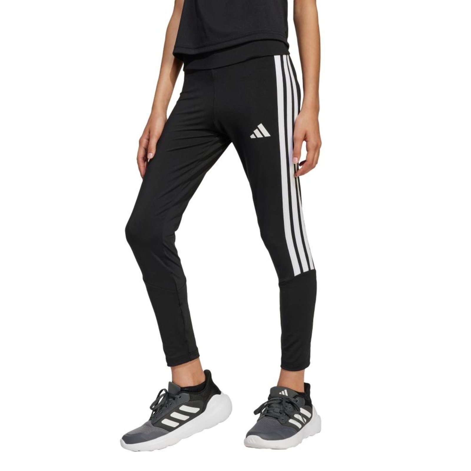 Infantil - Legging Train Essentials Três Listras adidas Sportswear Preto