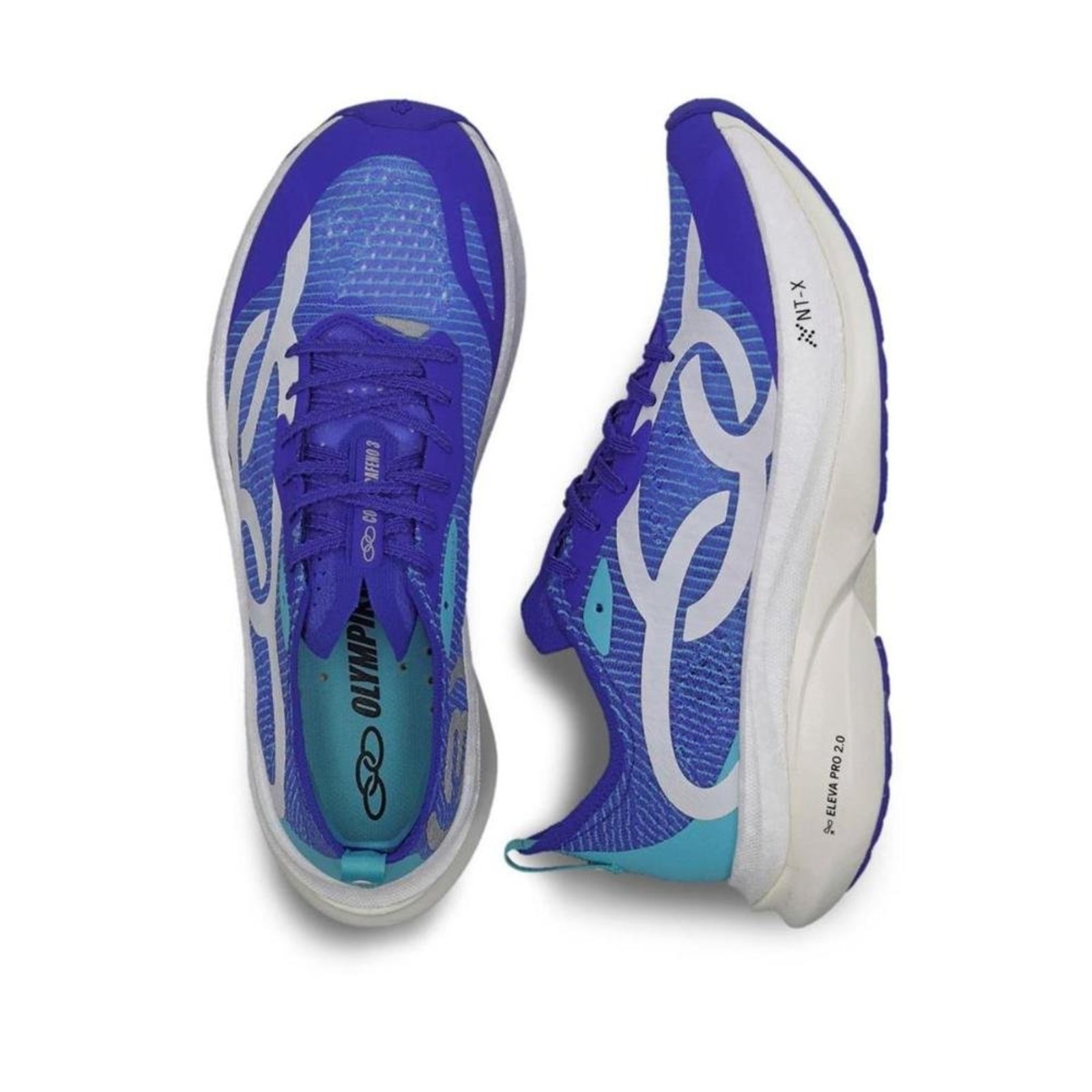Tênis Masculino Running Olympikus Corre Grafeno 3 330 Azul Royal 38