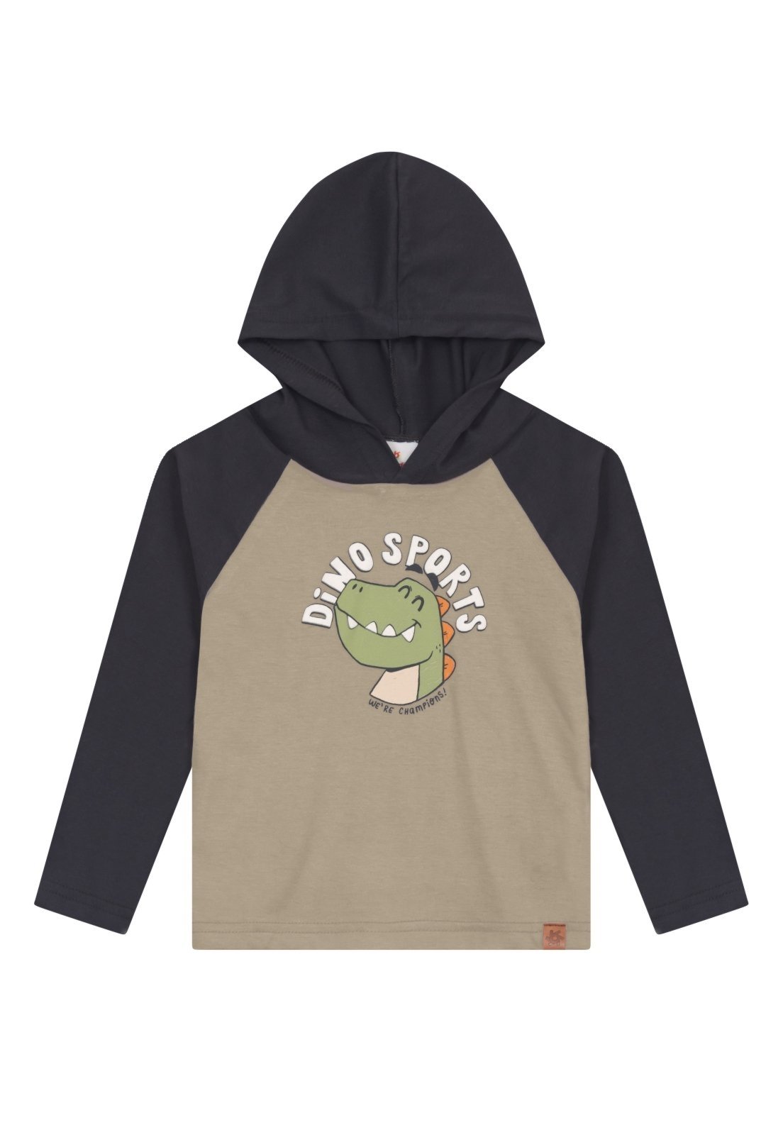 Infantil - Camiseta menino em malha de dinossauro Brandili