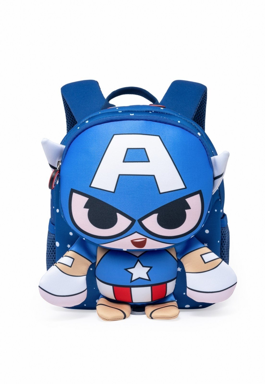 Infantil - Mochila Masculina Capitão America Escolar Marvel