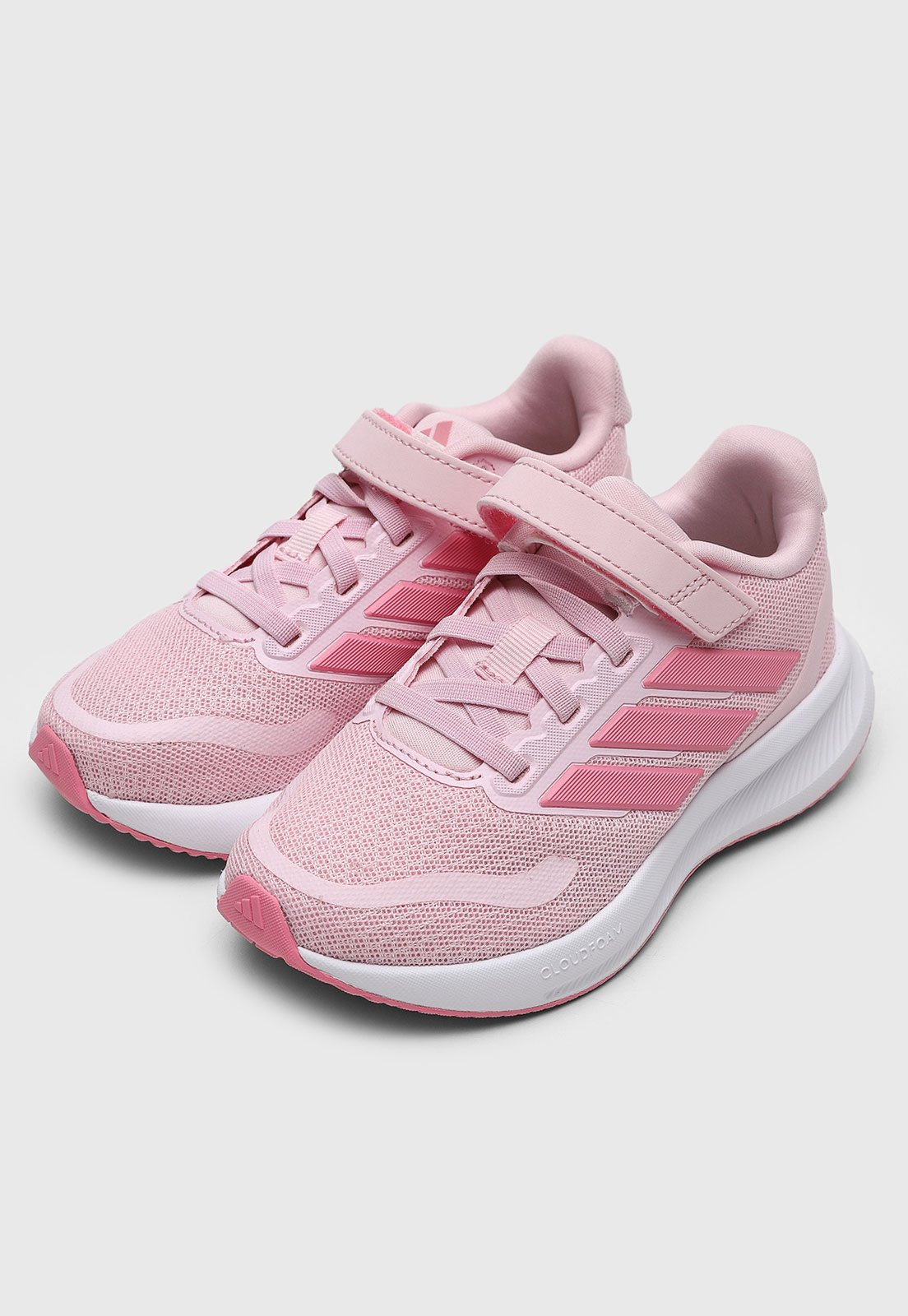 Infantil - Tênis Adidas Performance Runfalcon 5 El C Cloudfoam Rosa — R$ 299,99 em Dafiti br