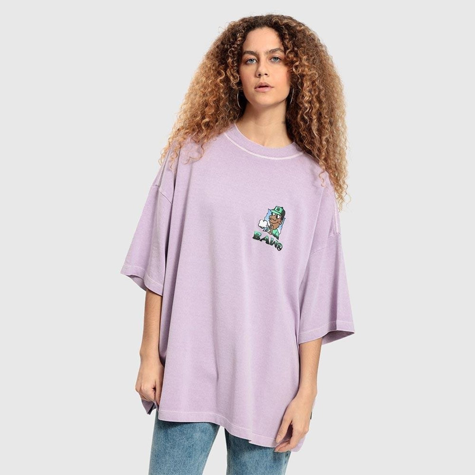 CAMISETA OVERSIZED WINDOWS Roxo