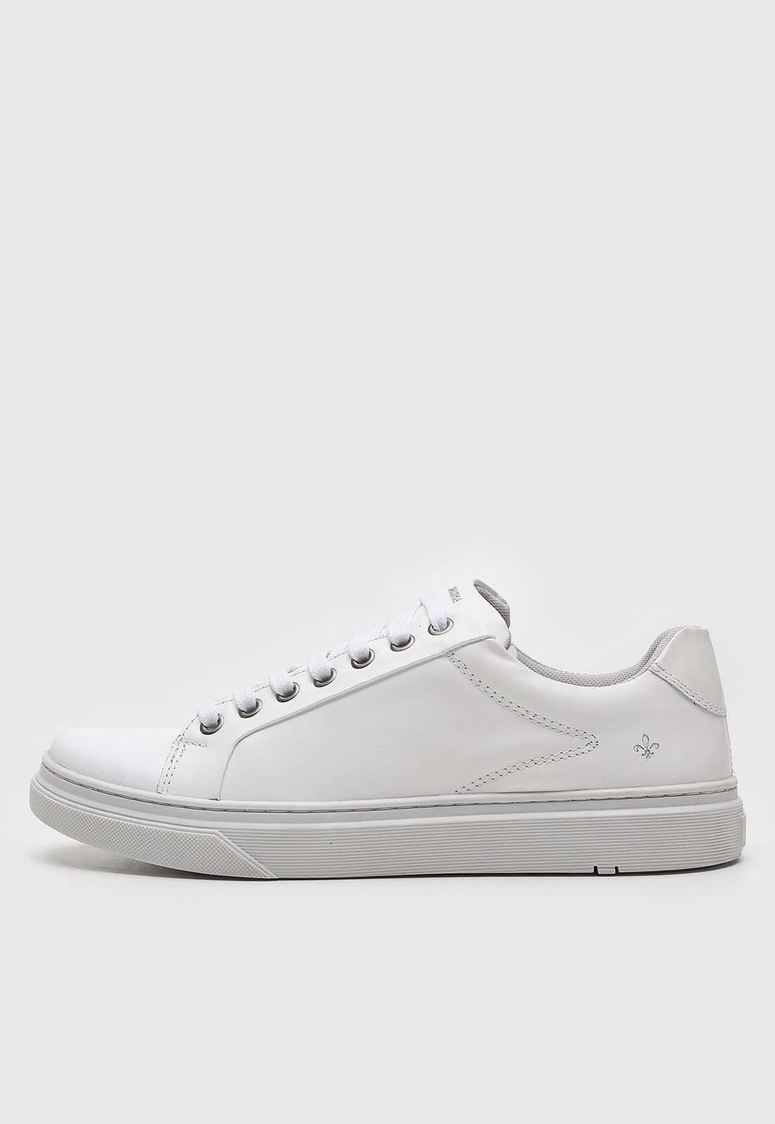 Tênis de Couro Dudalina Liso Branco