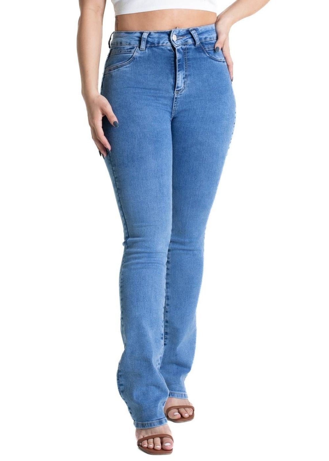Calça Jeans Sawary Levanta Bumbum – 281127 – Azul – Sawary