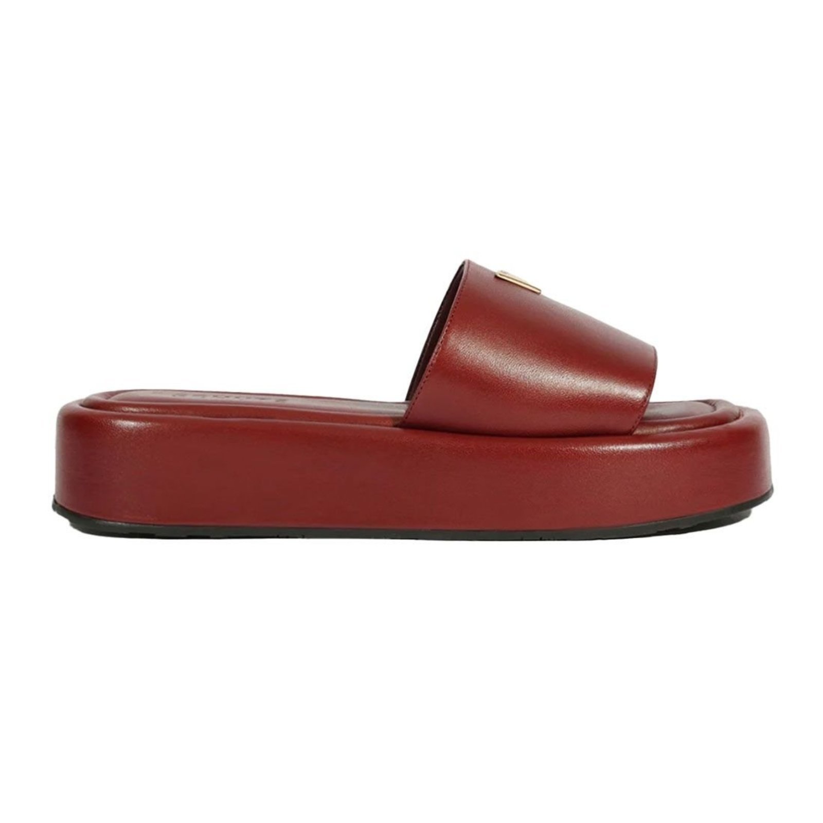 Sandália Schutz Slide Flatform Vermelho