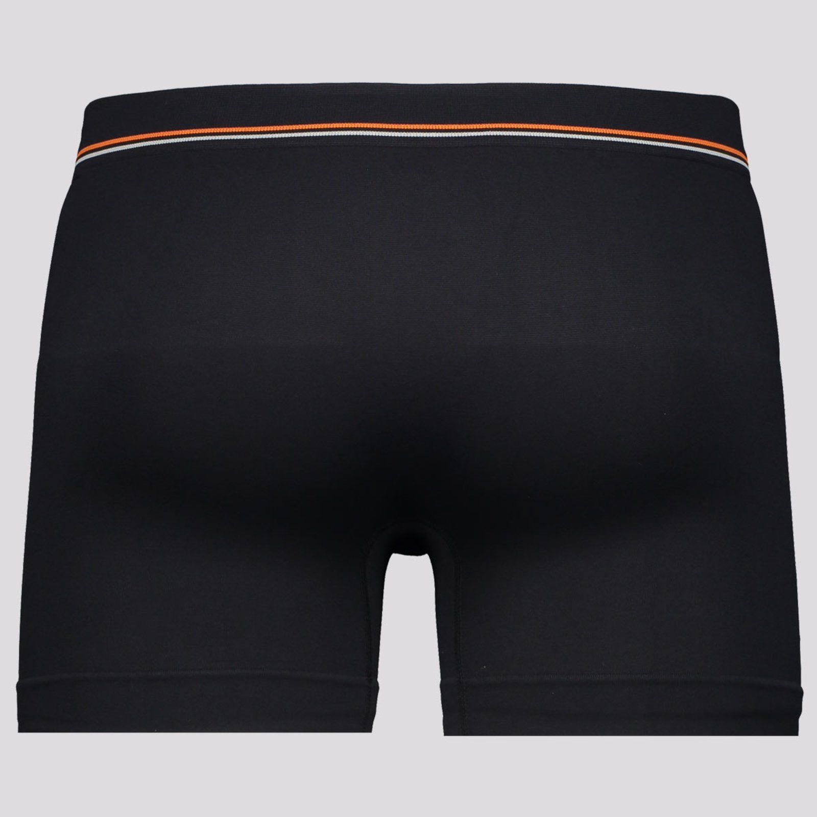 Vista 3 Cueca Boxer Lupo Microfibra Seamless Preta preto Lupo preto
