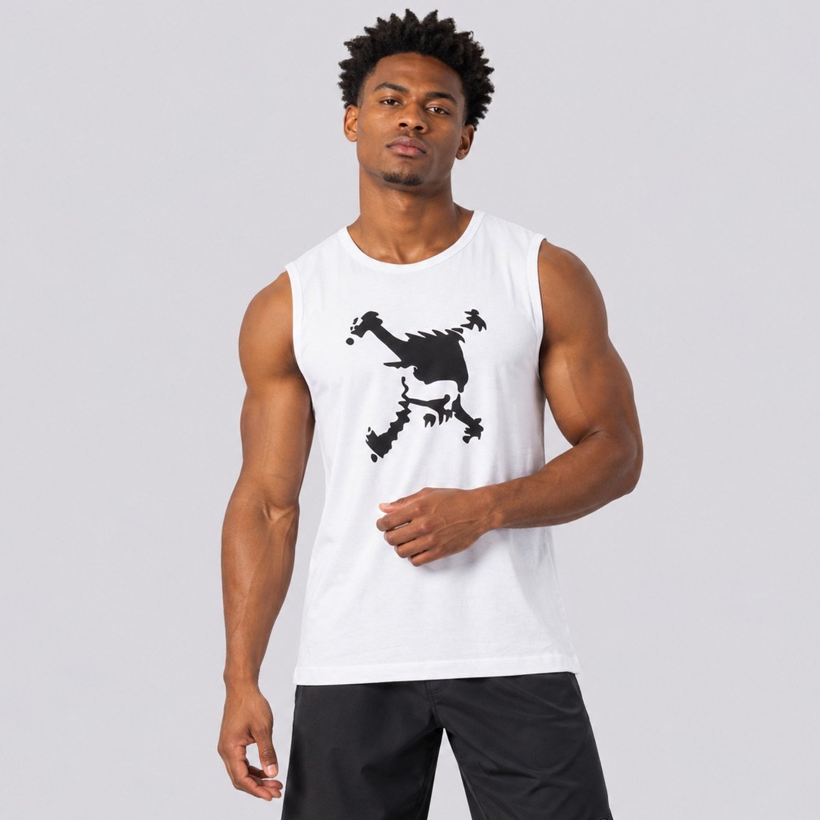Regata Oakley Heritage Skull Tank Branca
