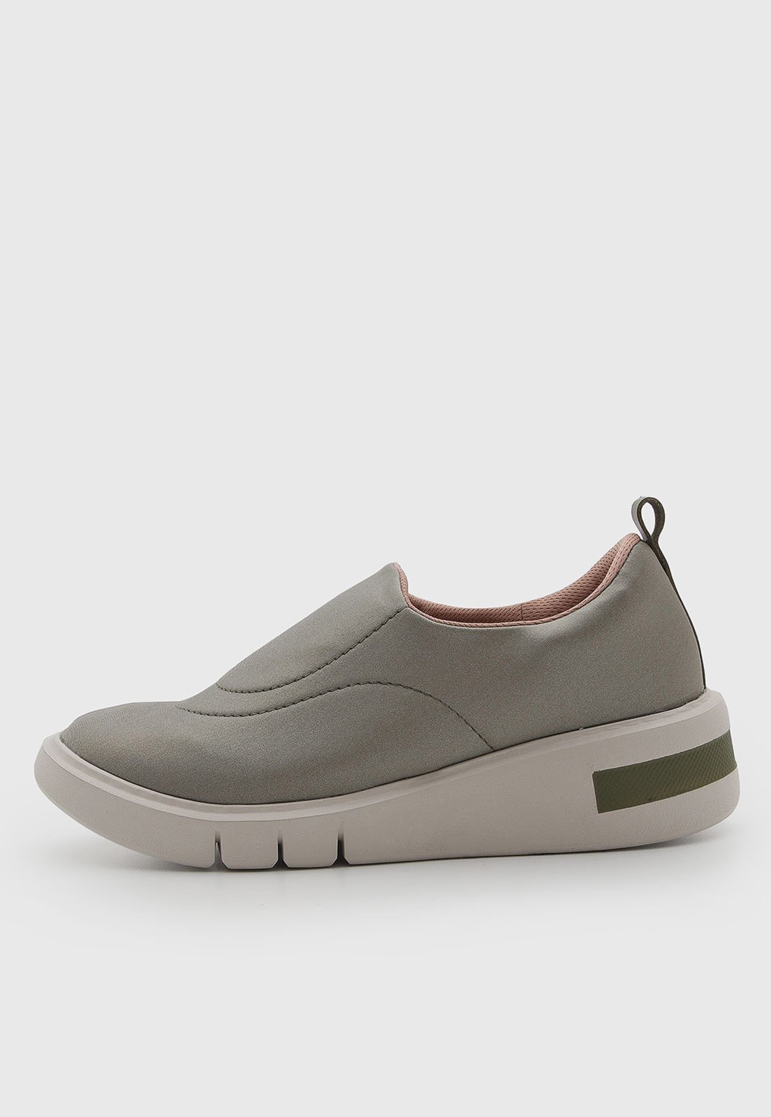 Tênis Feminino Usaflex Slip On Cano Baixo Verde