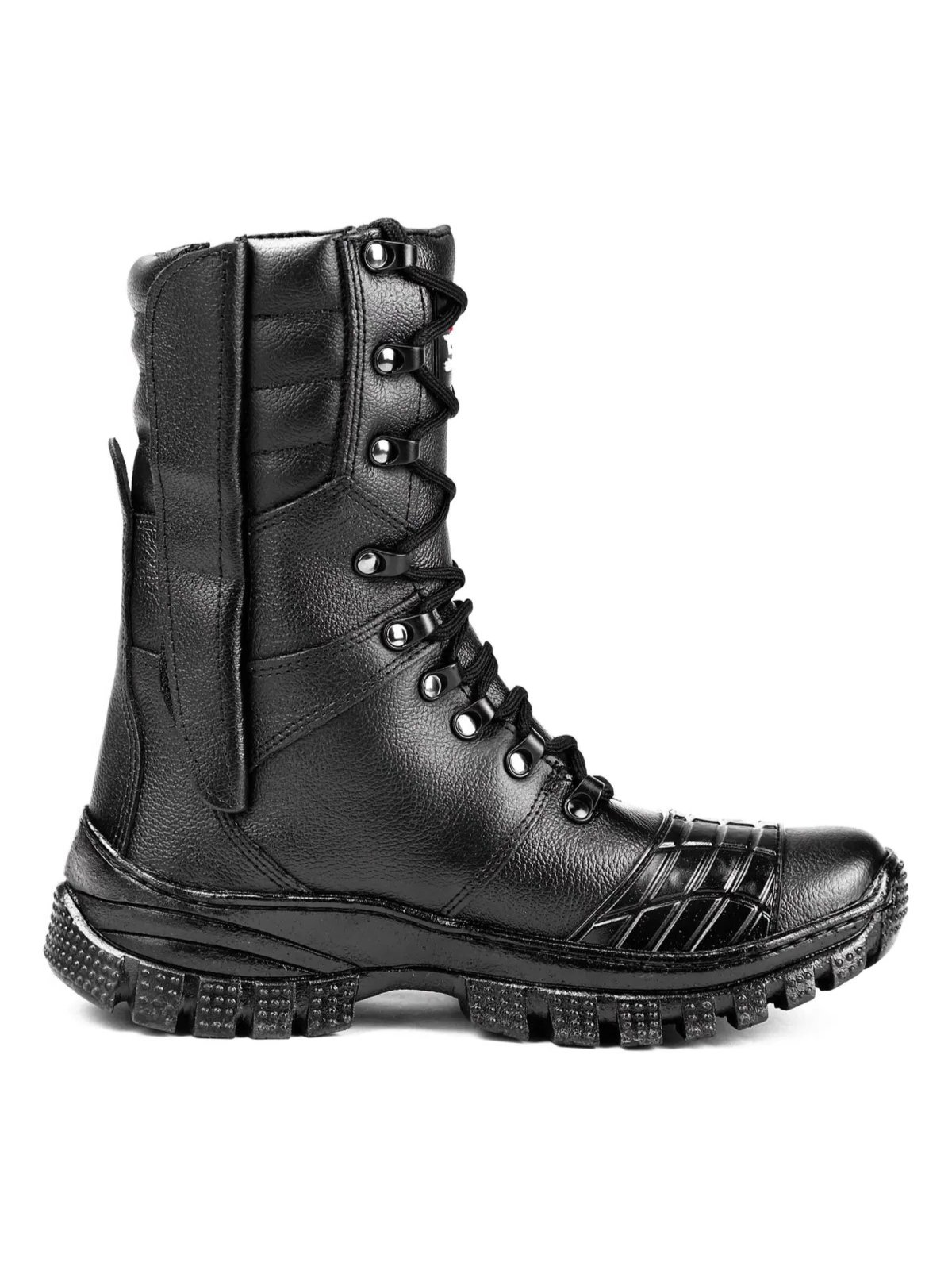 Bota Masculina De Segurança Miuzzi Cano Médio Rigida Com Palmilha Em Gel Cor Preta