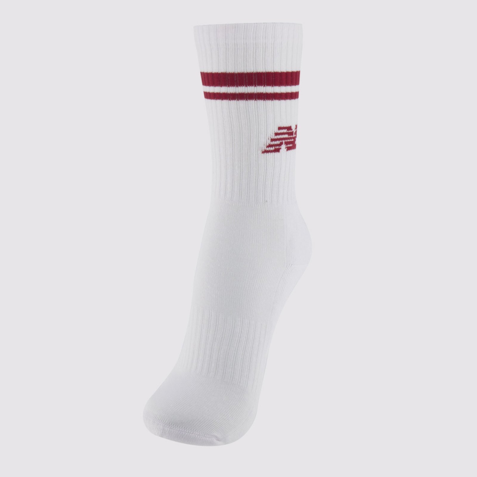 Vista 2 Meia New Balance Cano Alto Feminina Branca branco New Balance branco