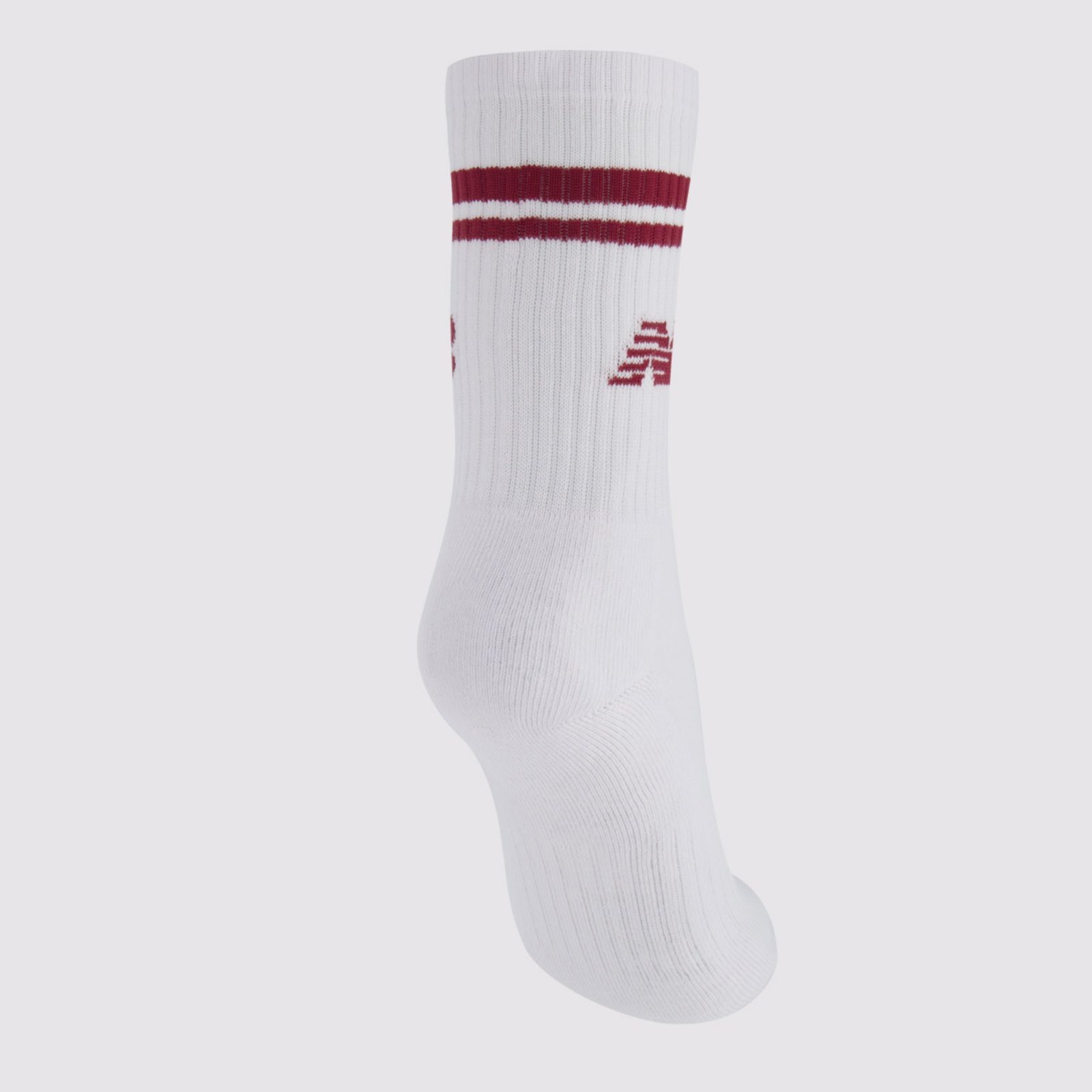 Vista 3 Meia New Balance Cano Alto Feminina Branca branco New Balance branco