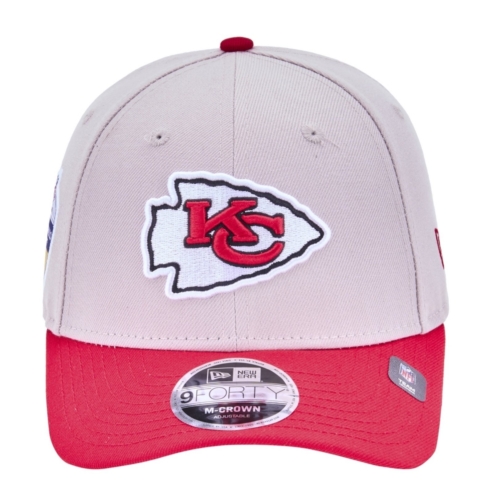 Boné New Era 9forty M-crown Kansas City Chiefs Cinza