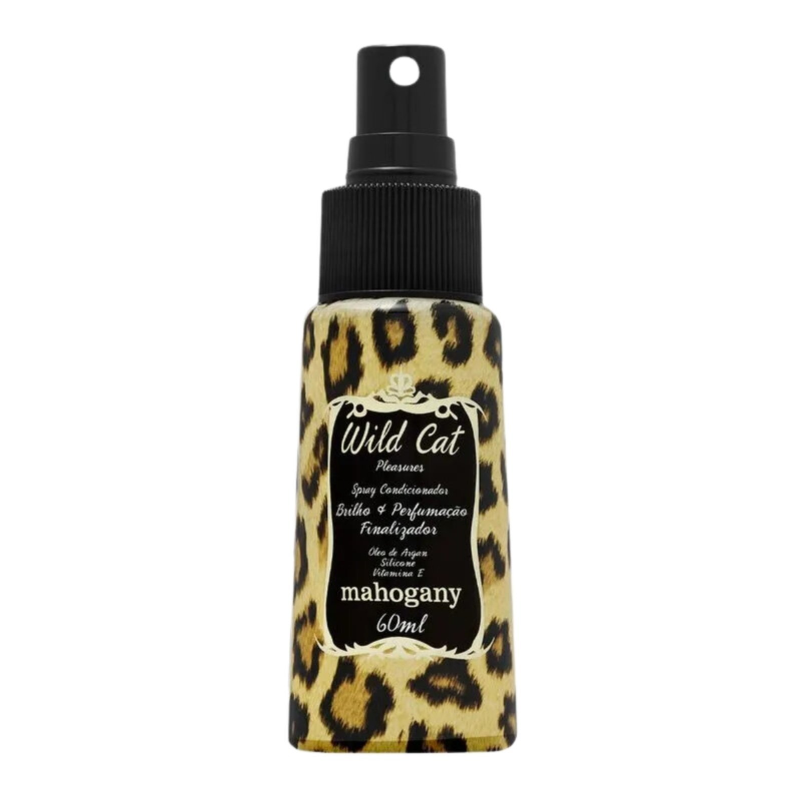Mahogany Spray Condicionador Brilho E Perfumação Wild Cat 60Ml