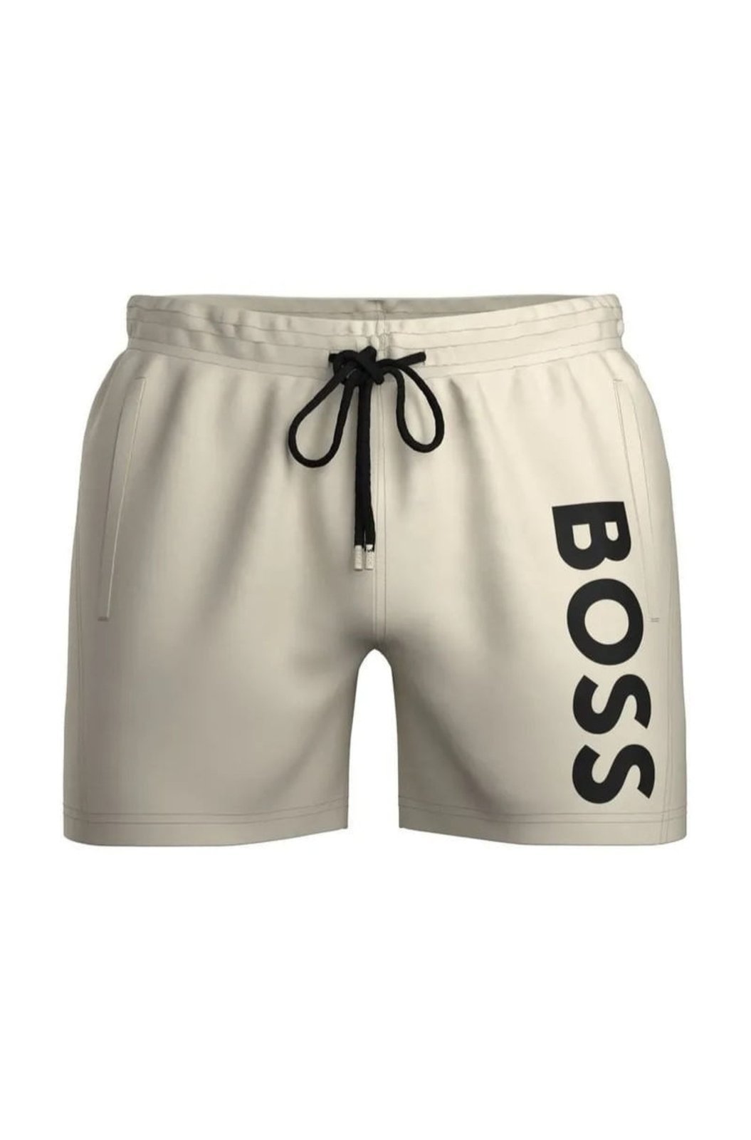 Shorts De Banho Com Logo E Em Tecido De Secagem Rápida