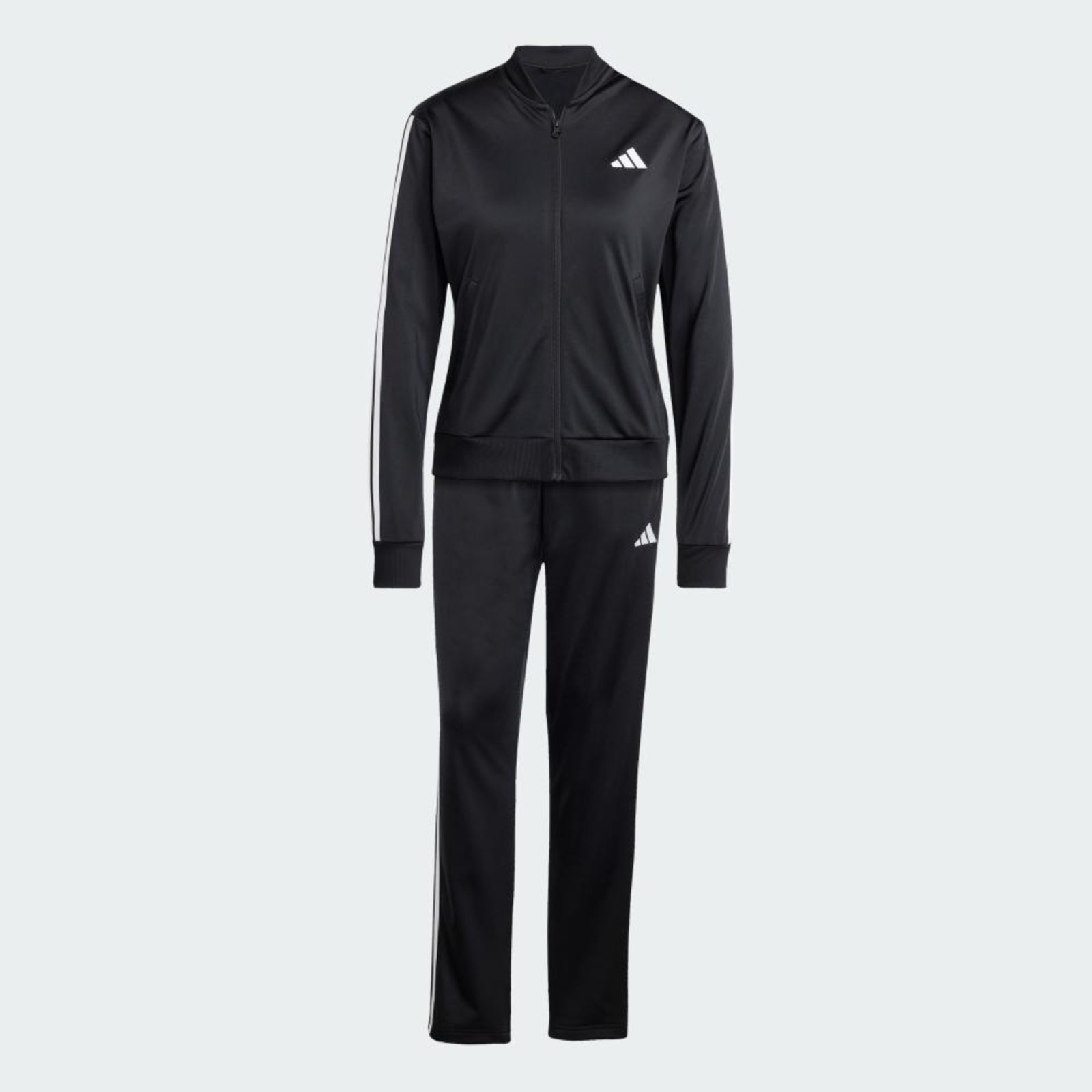 Vista 3 Agasalho Essentials 3-Stripes adidas Sportswear preto Adidas preto