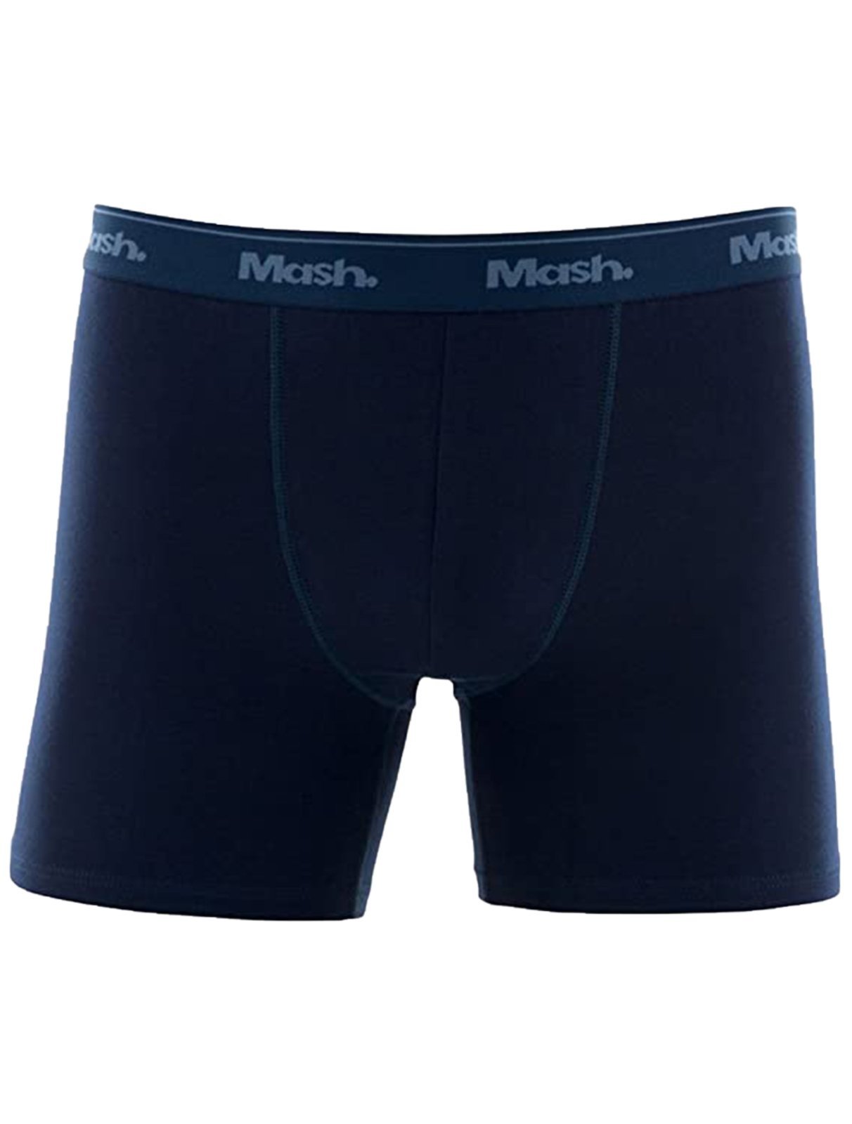 Vista 3 Cueca Mash Boxer Cotton Basic Marinho e Escuro Pack 2UN azul/azul marinho azul MASH azul/azul marinho azul