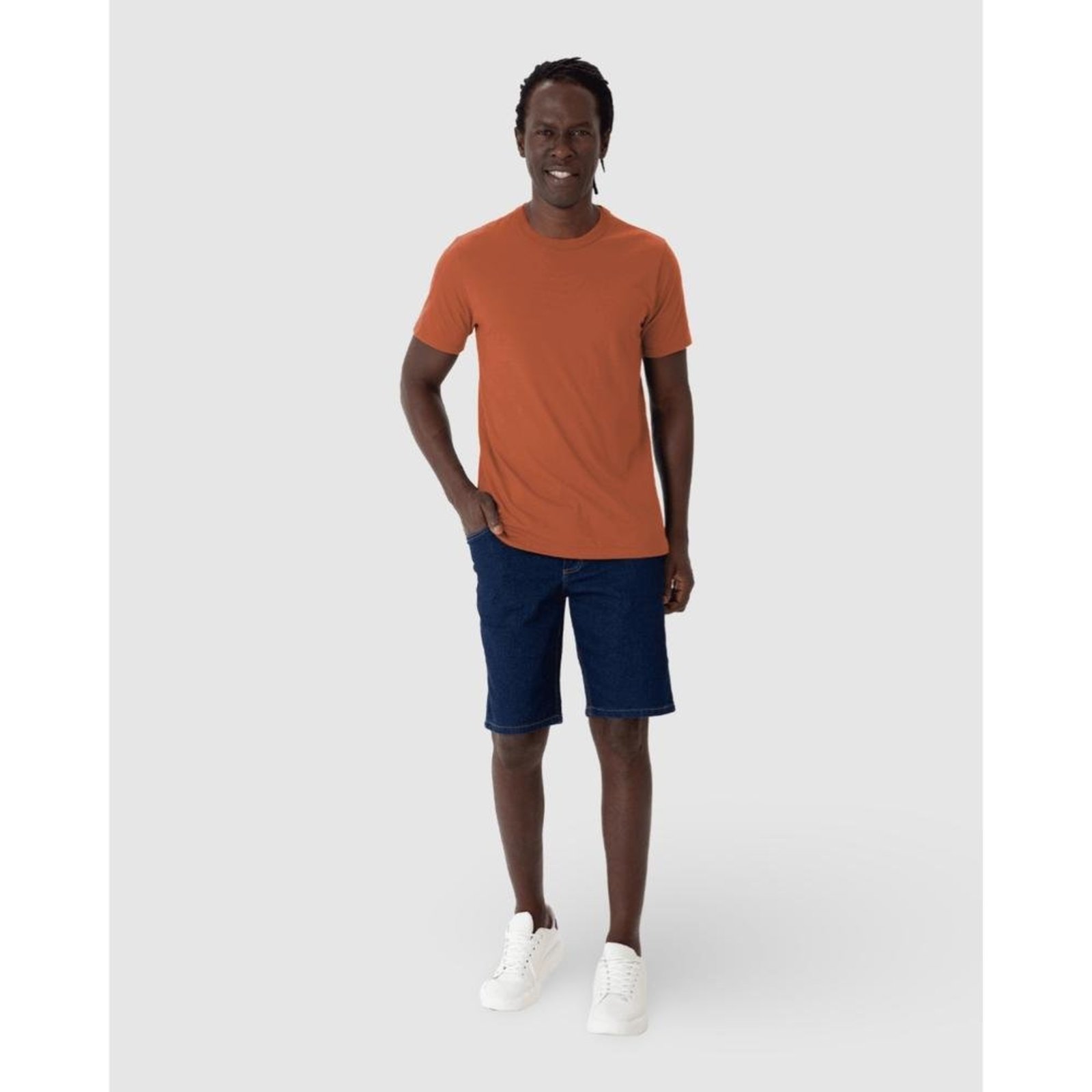 Camiseta Original Masculina Decote Redondo Em Algodão