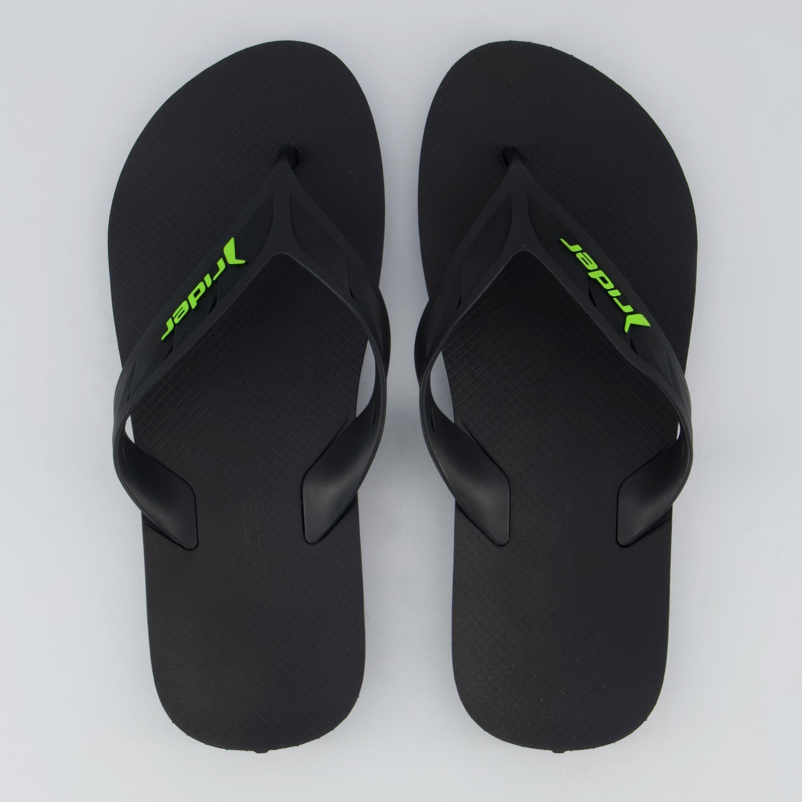 Chinelo Rider Street Preto e Verde