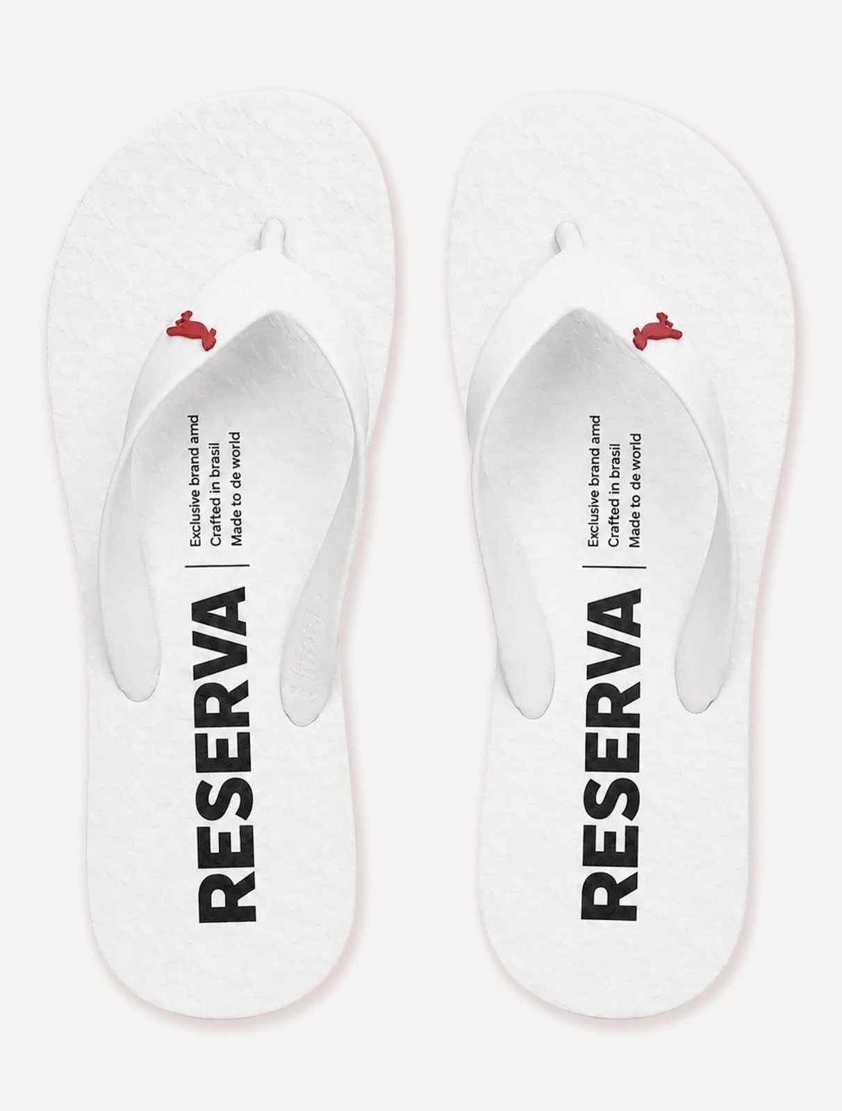 Chinelo Reserva Masculino RSV Made To The World Branco