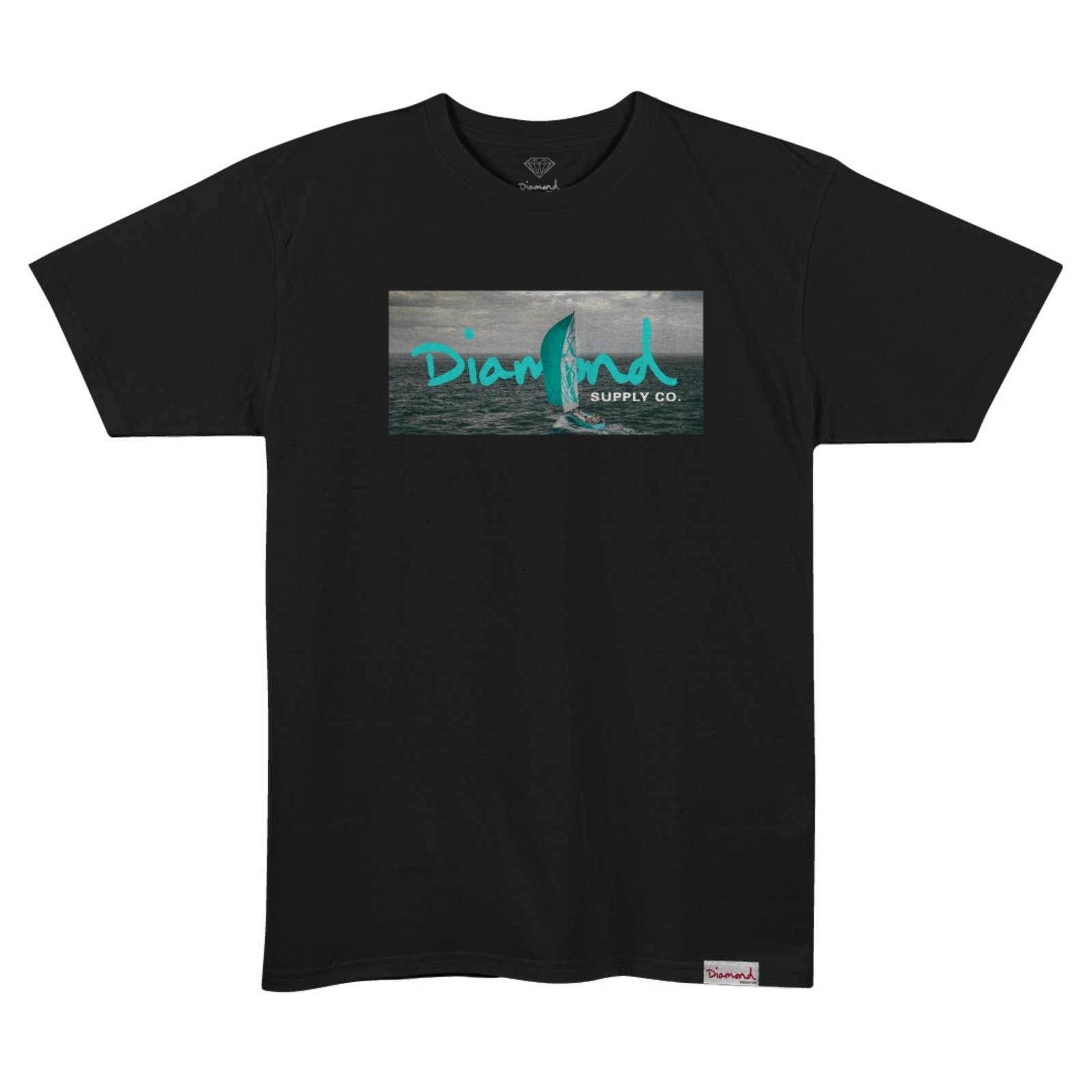 Vista 2 Camiseta Diamond Og Yacht Club Tee - BLACK preto black Diamond preto black