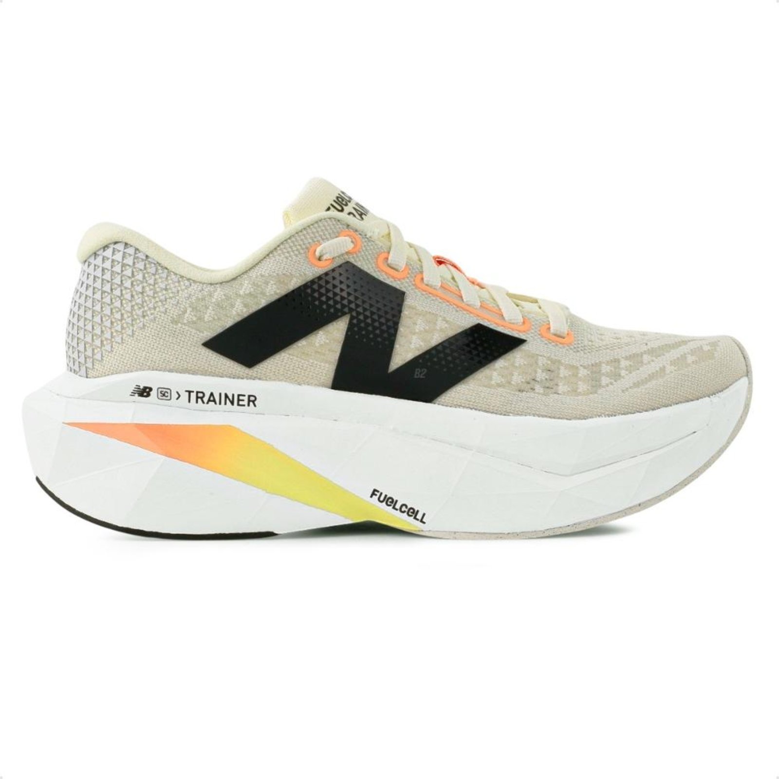 Tênis New Balance FuelCell Supercomp Trainer v3 Feminino Bege