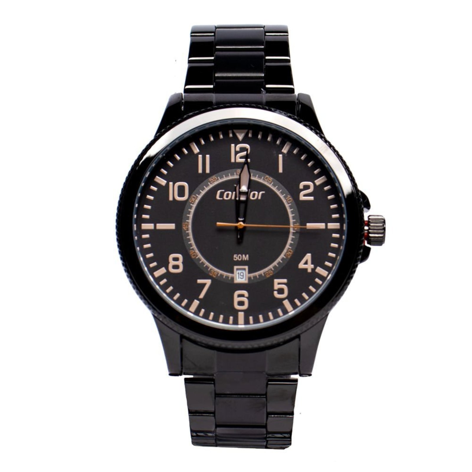 Relógio Masculino Condor Kit Co2115mxw/K4p Robusto Preto