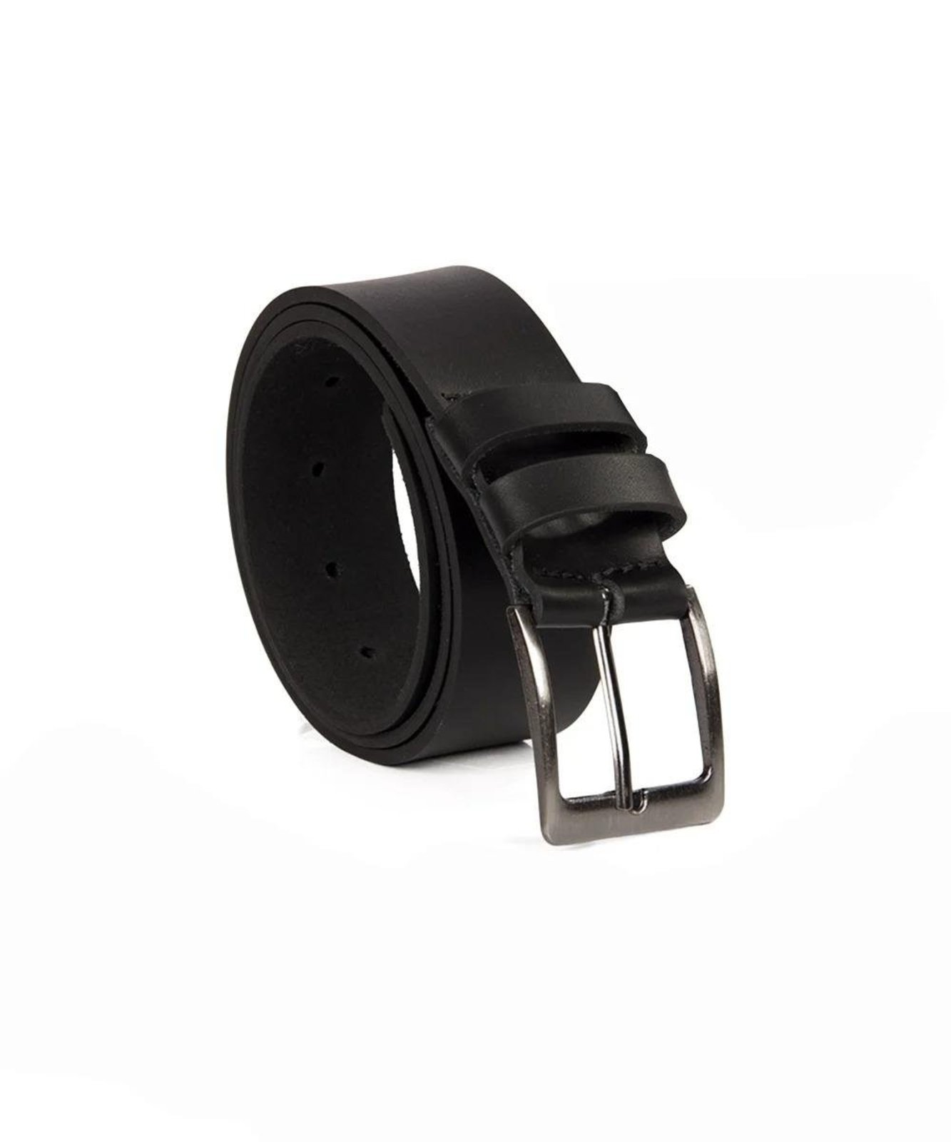 Cinto Masculino Fasolo G216 Couro Preto Incolor