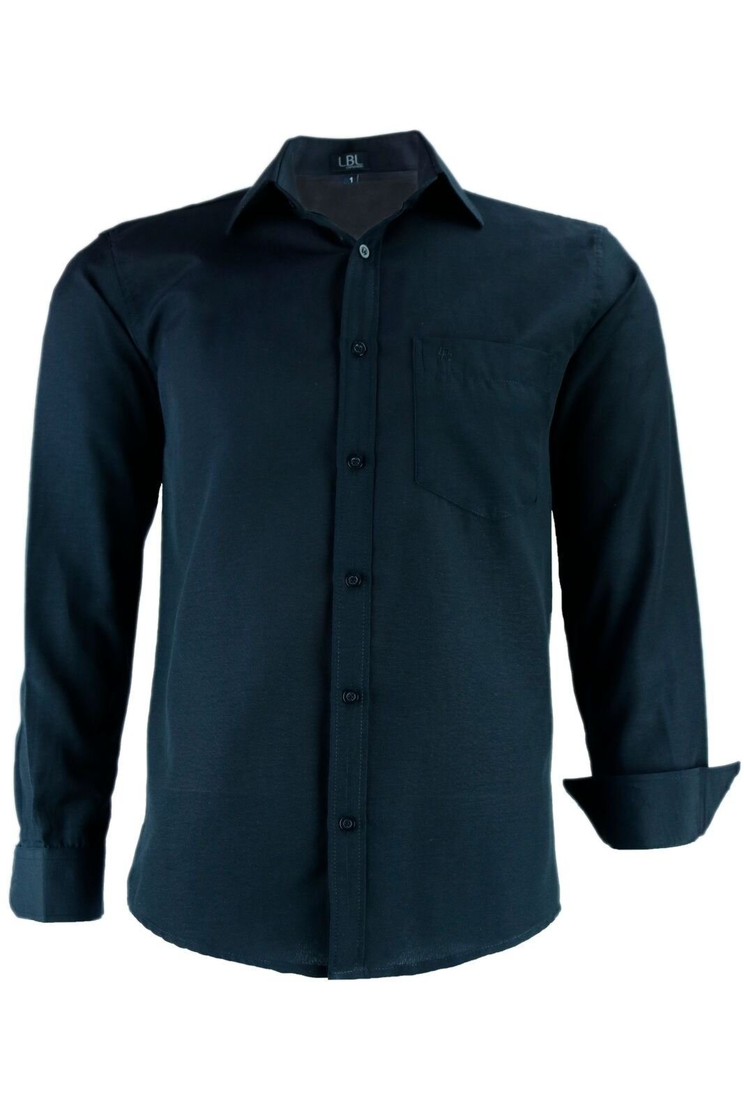 Camisa Masculina Social Lbl Manga Longa Tecido Misto 3006