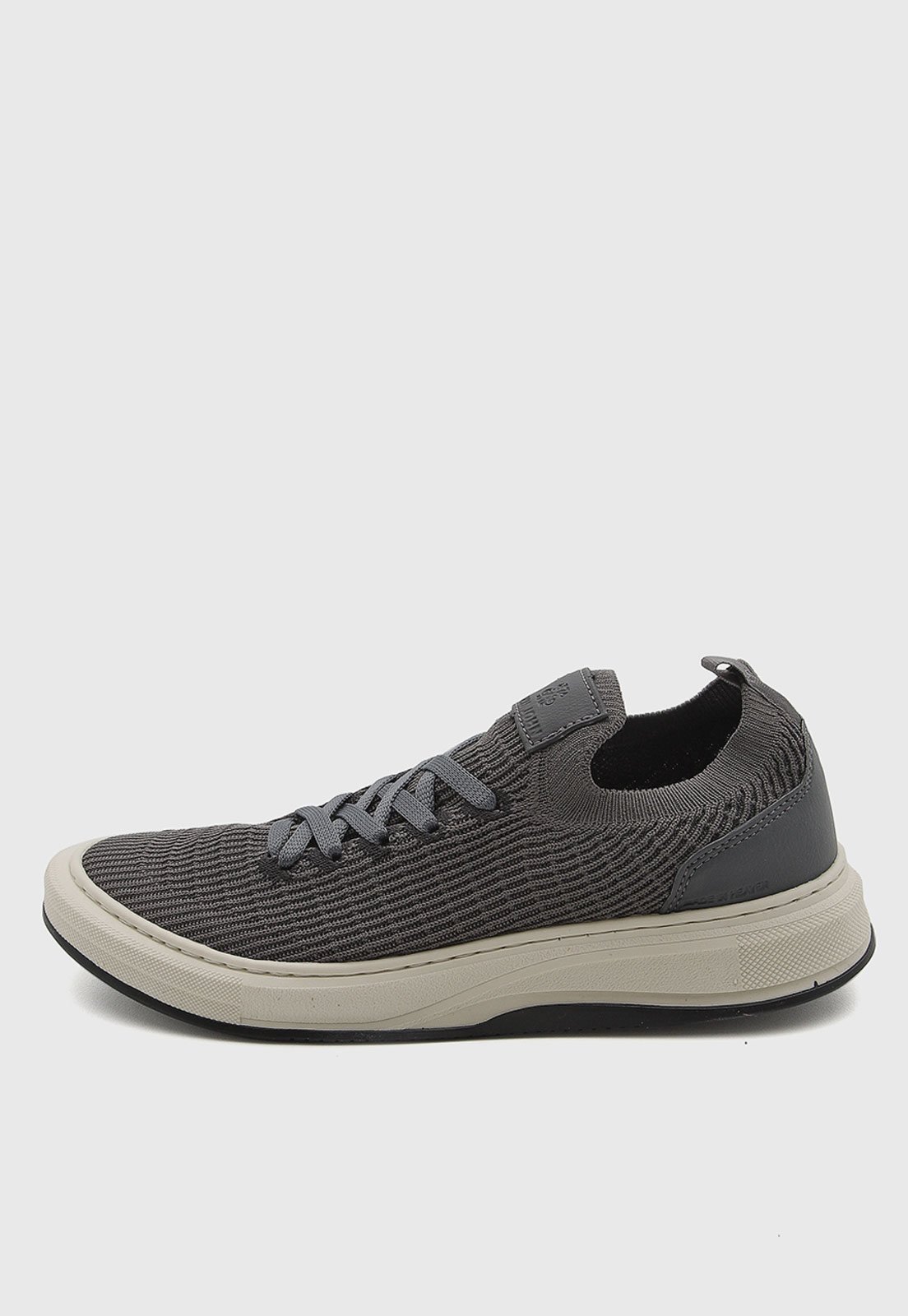 Tênis Masculino John John Knit Cinza