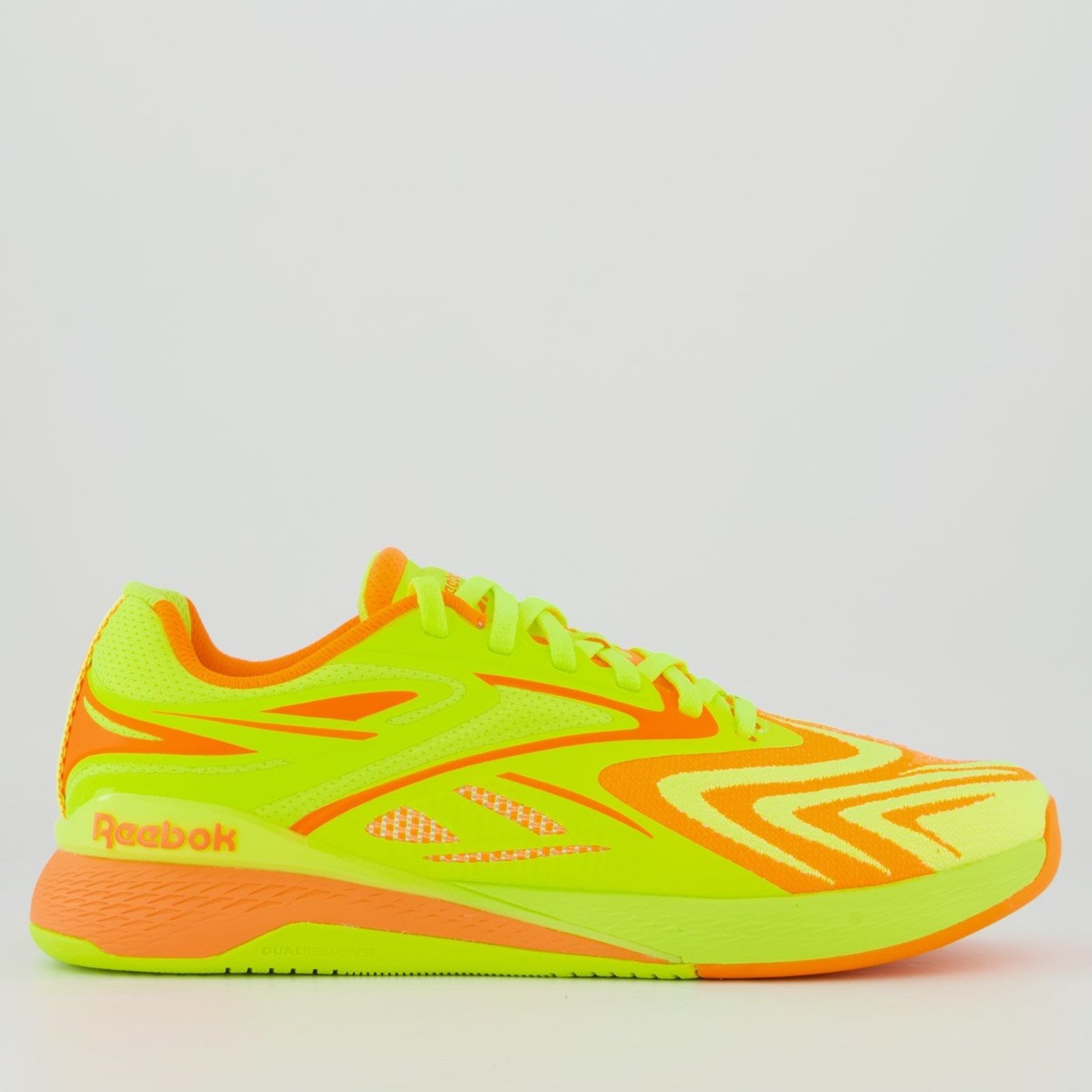 Tênis Reebok Nano X5 Edge Feminino Verde e Laranja
