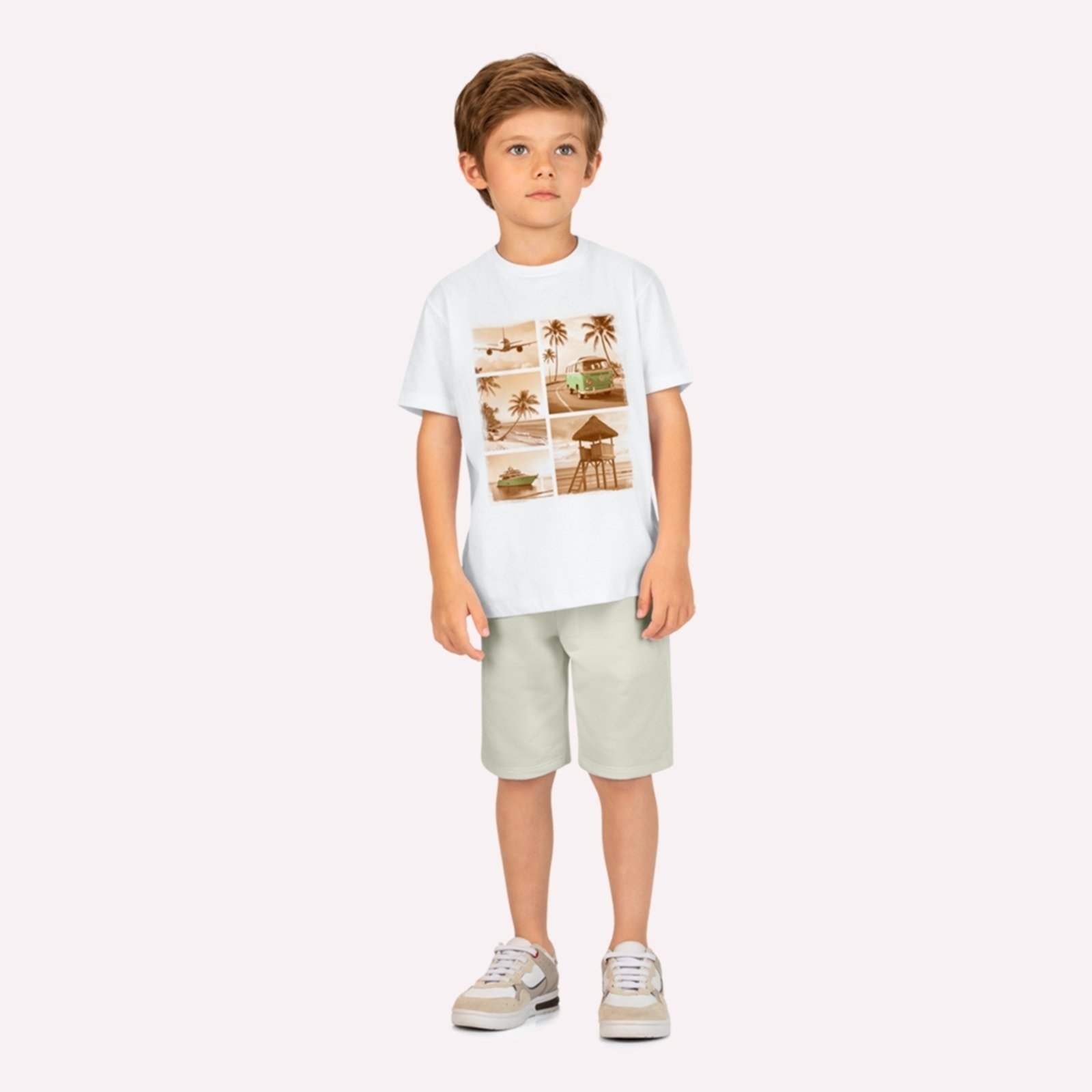Infantil - Conjunto Menino Praia Milon