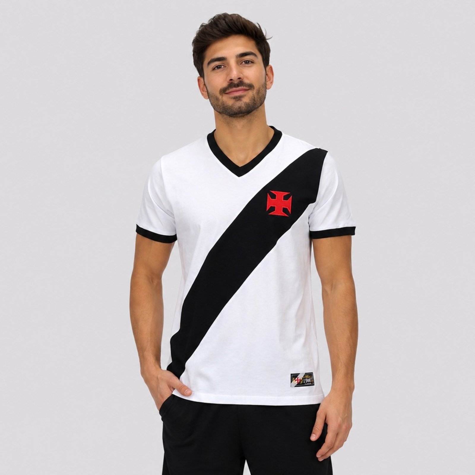 Camisa Vasco Retrô 1948 Branca