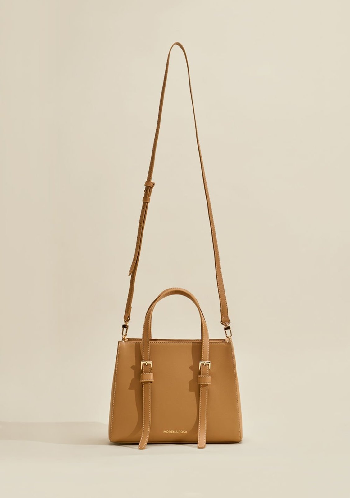 Bolsa Morena Rosa Tote Bege