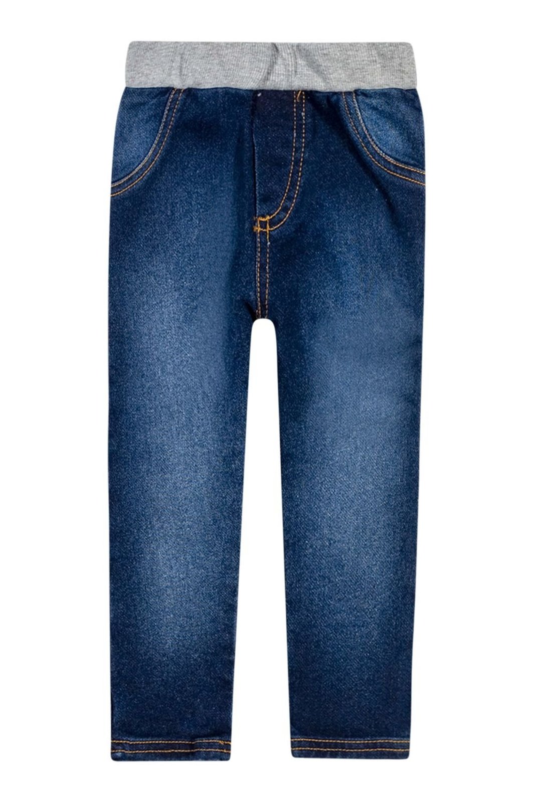 Infantil - Calça Menina Moletom Jeans Colorittá Azul Escuro