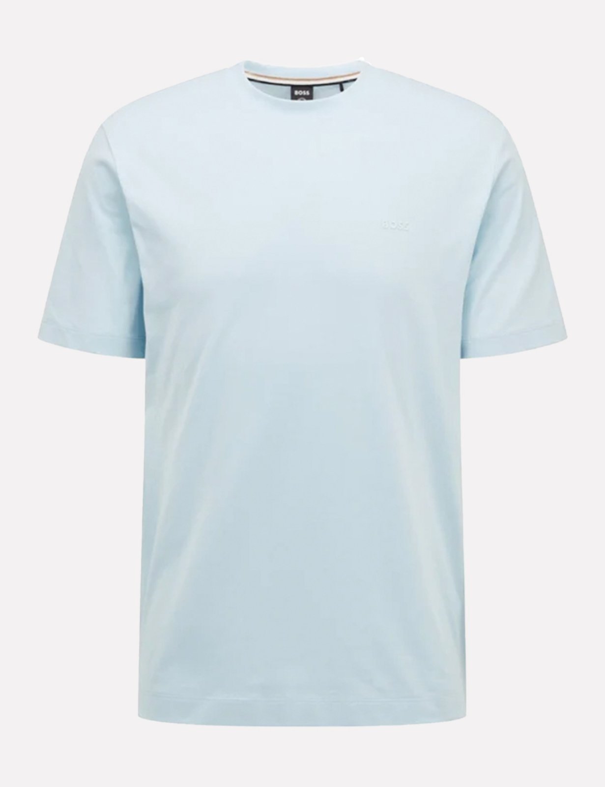 Camiseta Hugo Boss Masculina Regular Fit Thompson 01 Azul Celeste