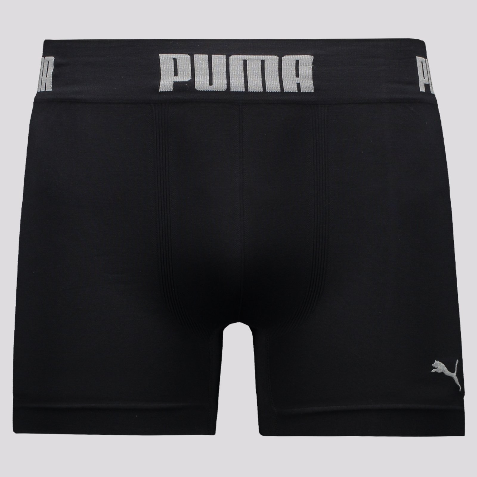 Cueca Boxer Puma Seamless Preta