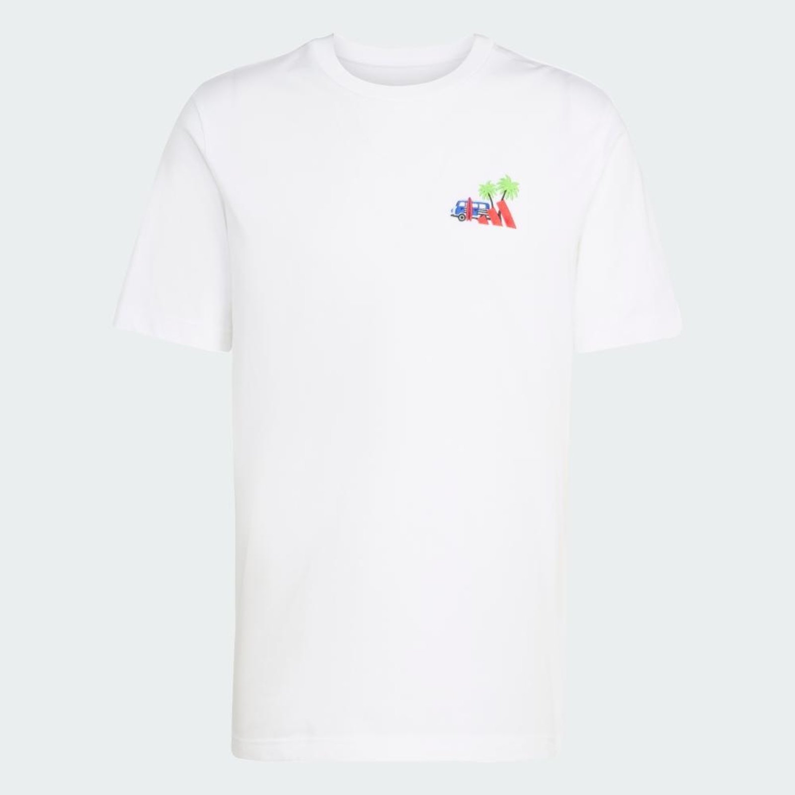 Vista 3 CAMISETA BORDADO PEQUENO ESTAMPA SURF adidas Sportswear azul adidas Sportswear azul