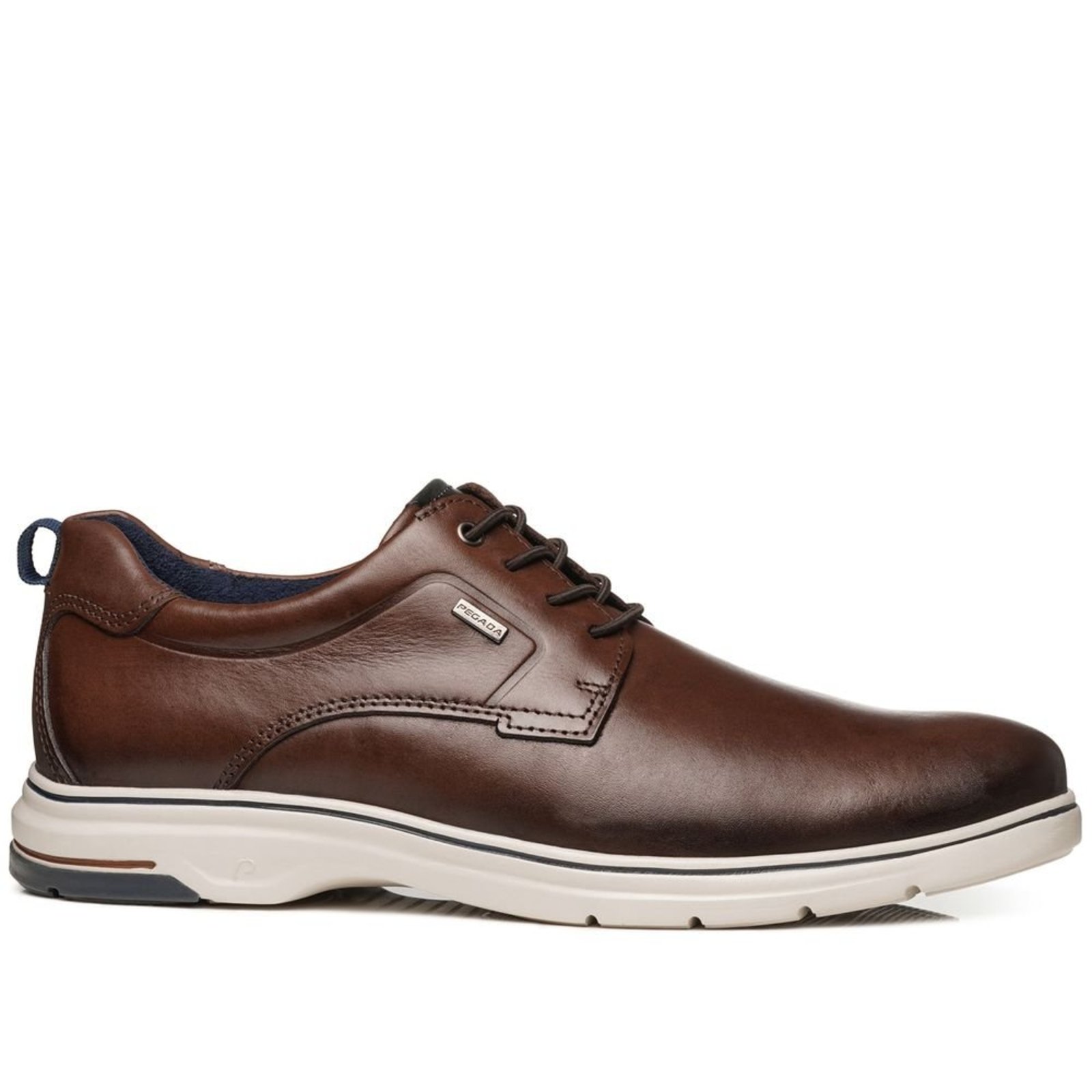 Sapato Casual Pegada Masculino em Couro Pinhão 127304-03 Sapato Casual Pegada Masculino em Couro Pinhão 127304-03 38