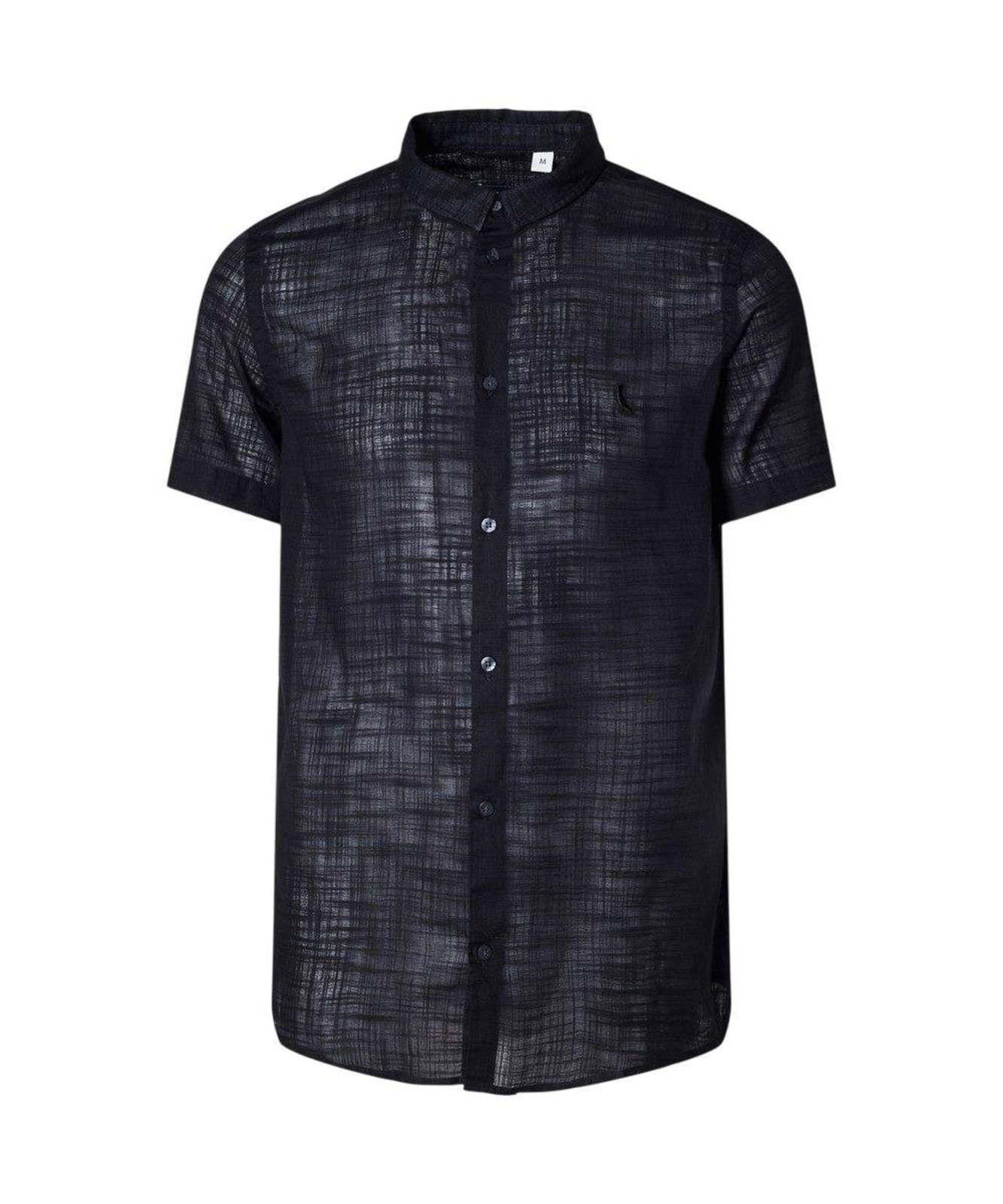 Vista 2 Camisa Manga Curta Uniforme Reserva M preto Reserva preto