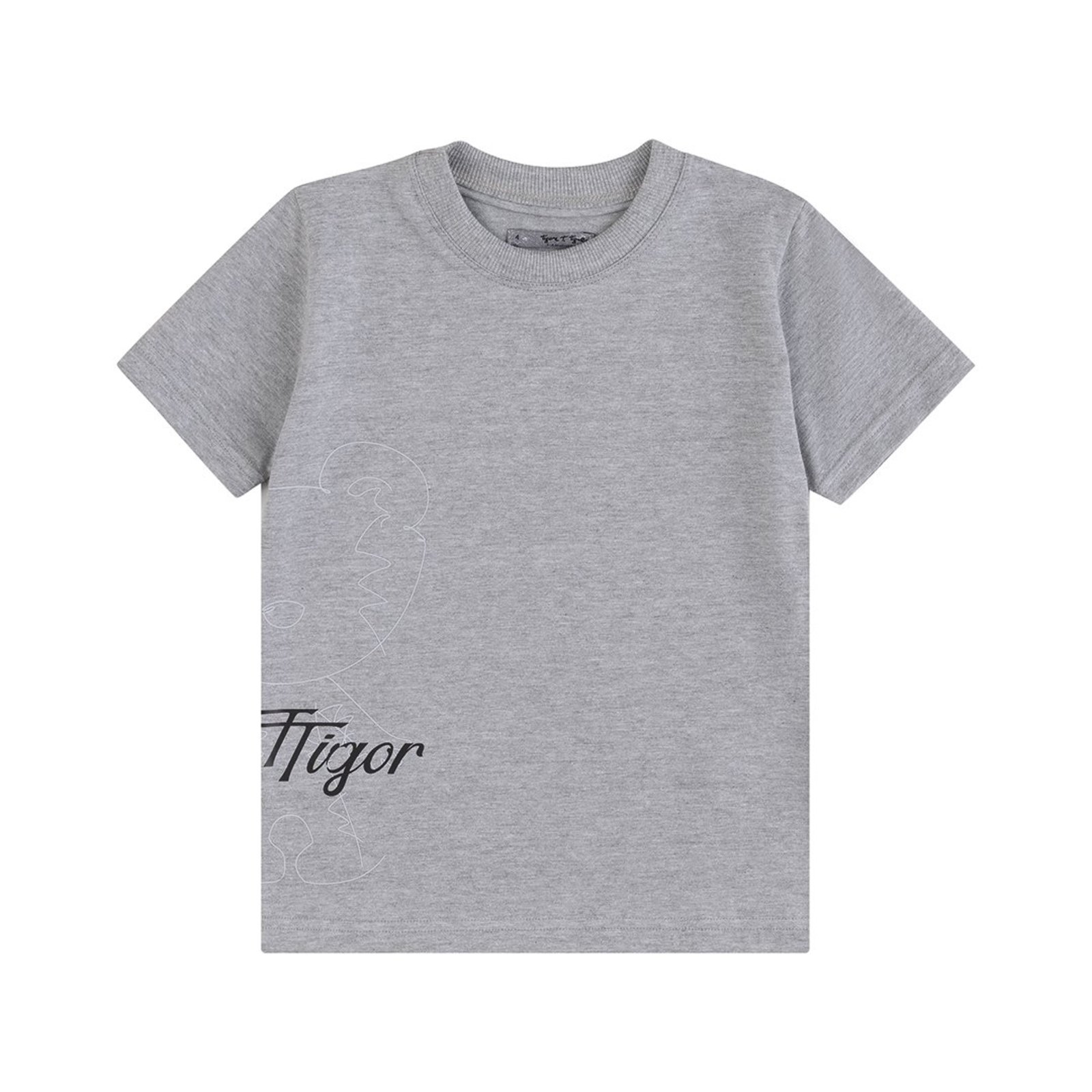 Infantil - Camiseta Manga Curta Menino Tigor T. Tigre